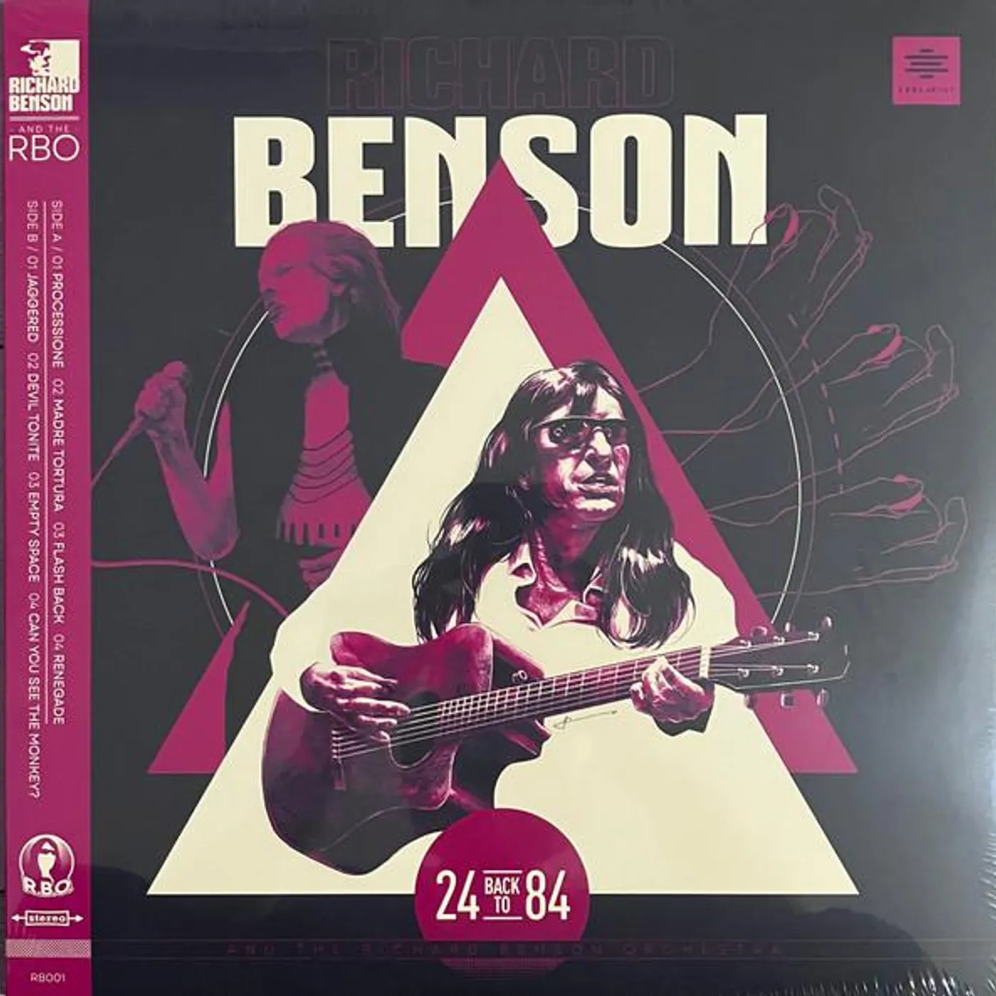Richard Benson 24 BACK TO 84 Vinyl Record