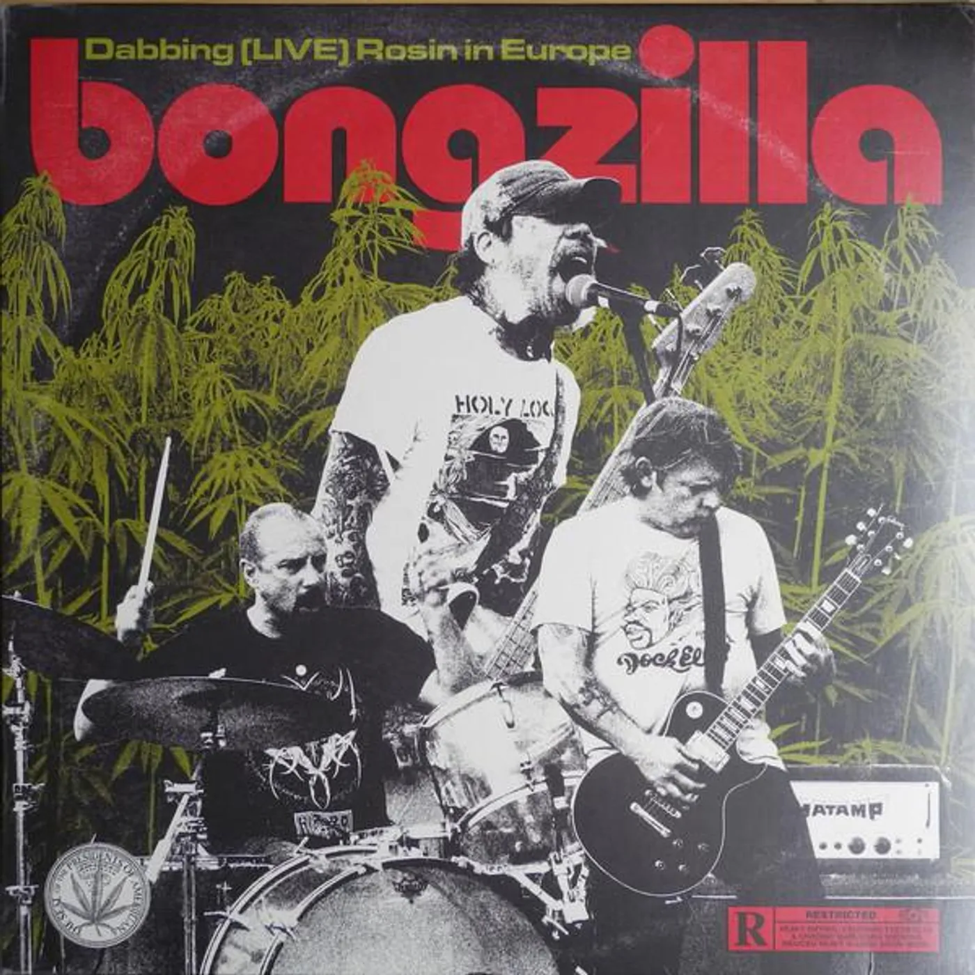 Bongzilla DABBING (LIVE) ROSIN IN EUROPE Vinyl Record