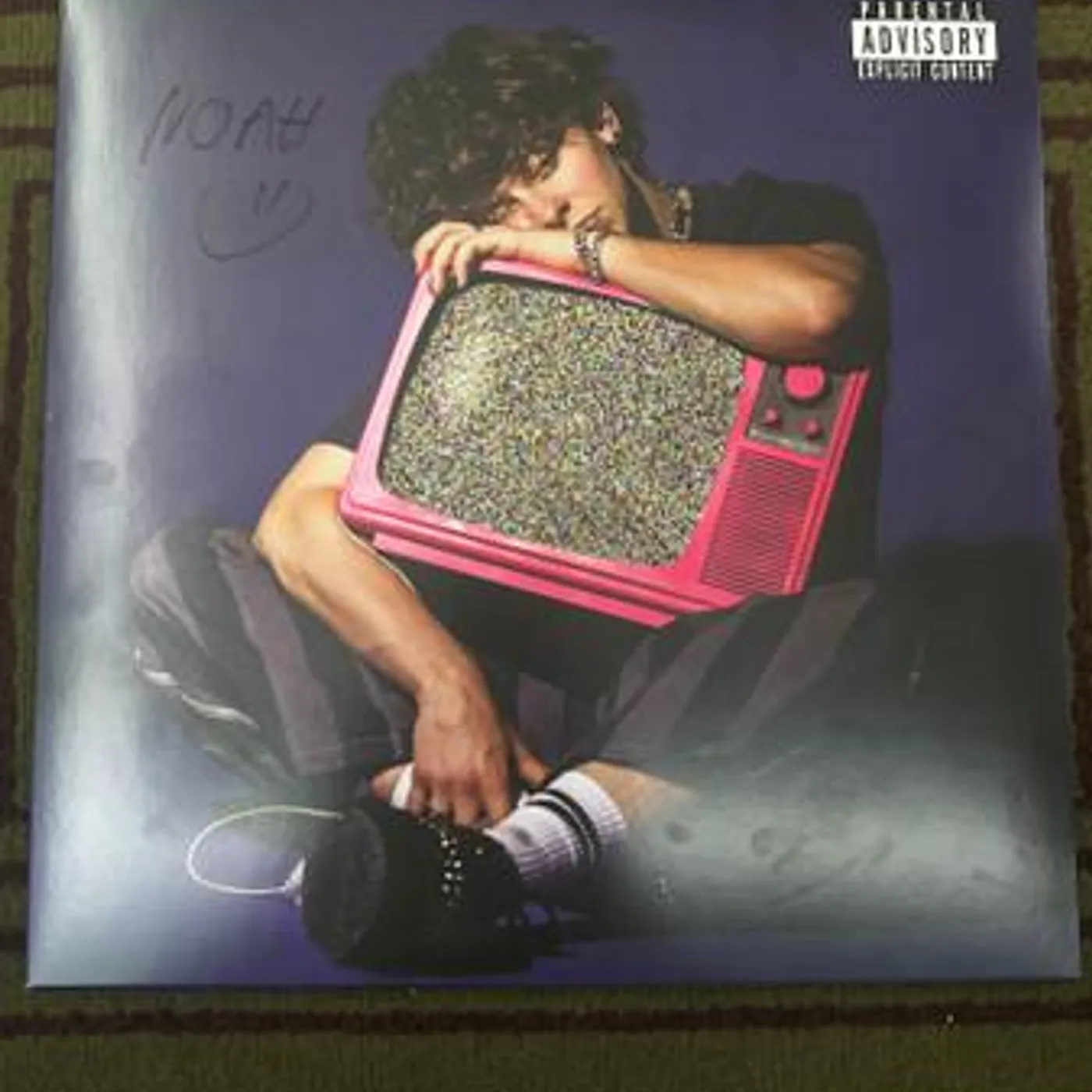 NOAHFINNCE GROWING UP ON THE INTERNET (NEON GREEN VINYL/2LP) Vinyl Record