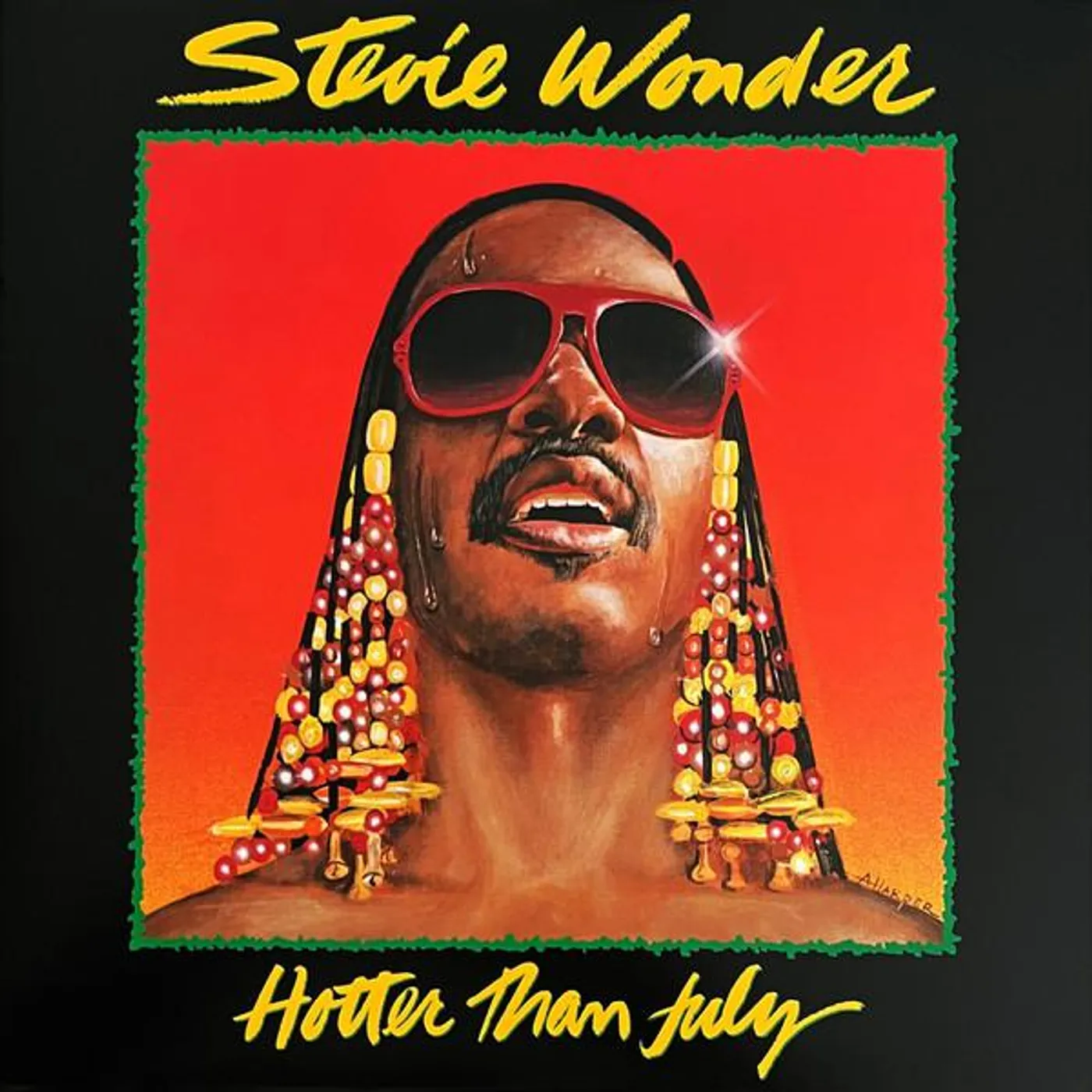 Stevie Wonder HOTTER THAN JULY Vinyl Record