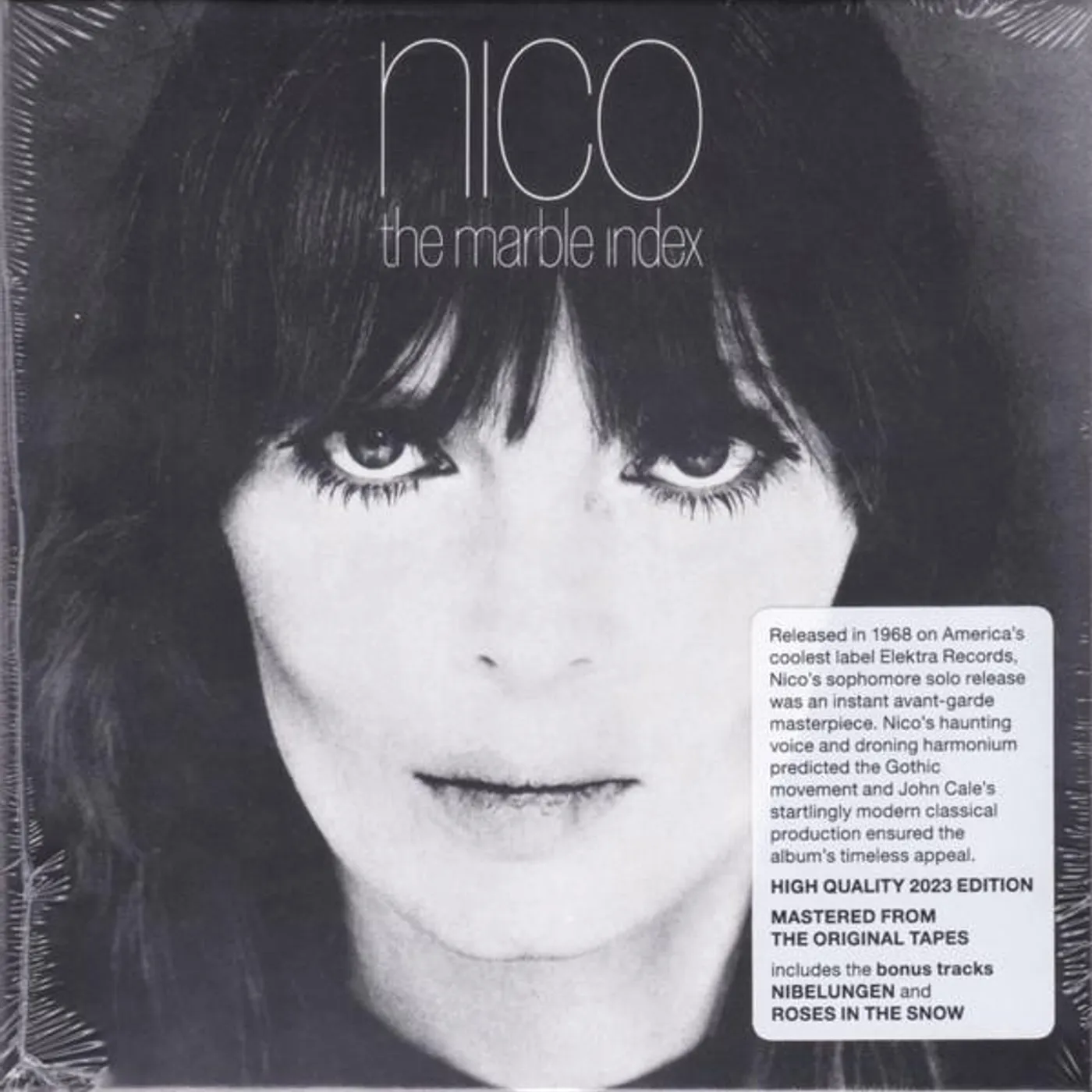 Nico MARBLE INDEX CD