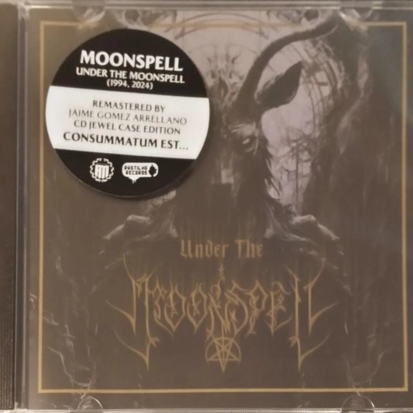 UNDER THE MOONSPELL CD