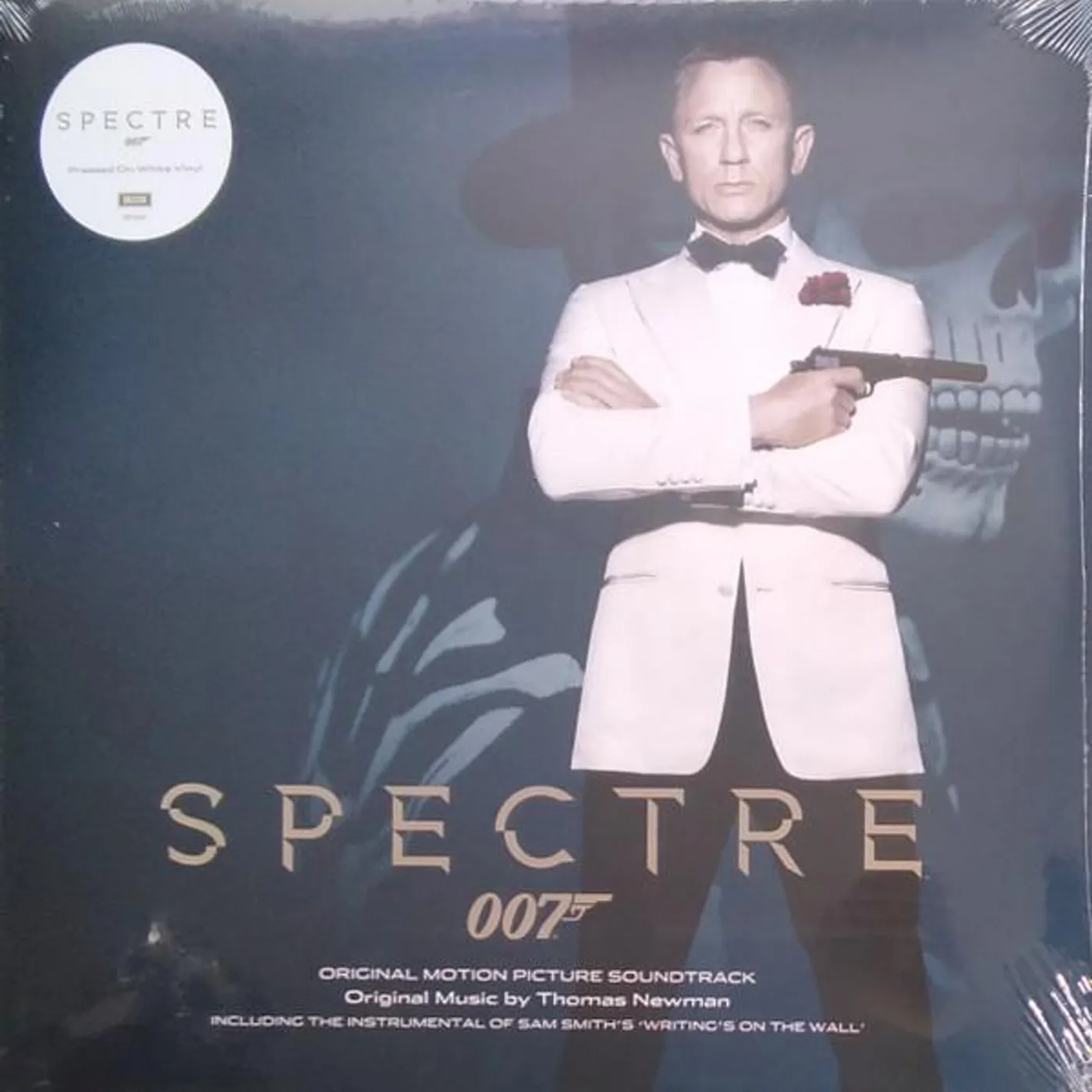 Thomas Newman SPECTRE (ORIGINAL MOTION PICTURE OST) (WHITE VINYL/2LP) Vinyl Record