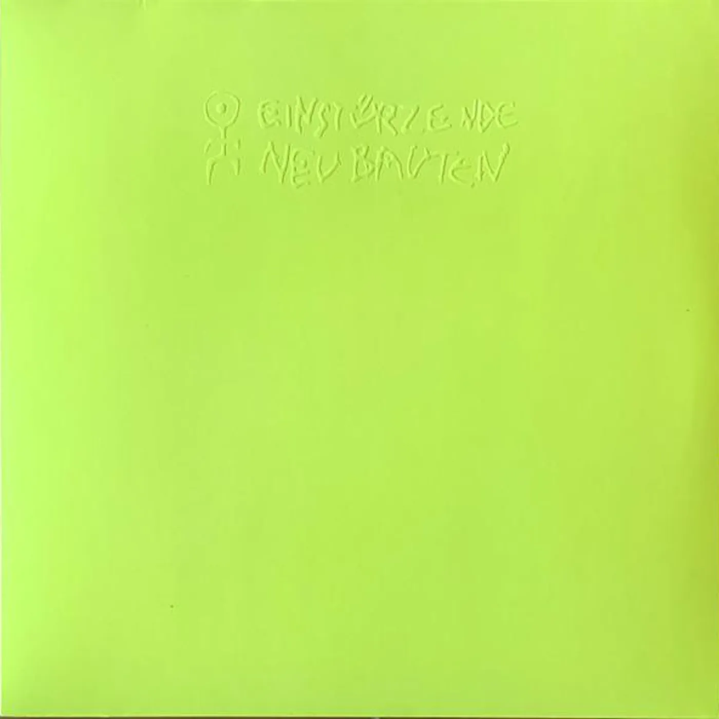 Einstürzende Neubauten RAMPEN (APM: ALIEN POP MUSIC) (YELLOW VINYL/2LP) Vinyl Record