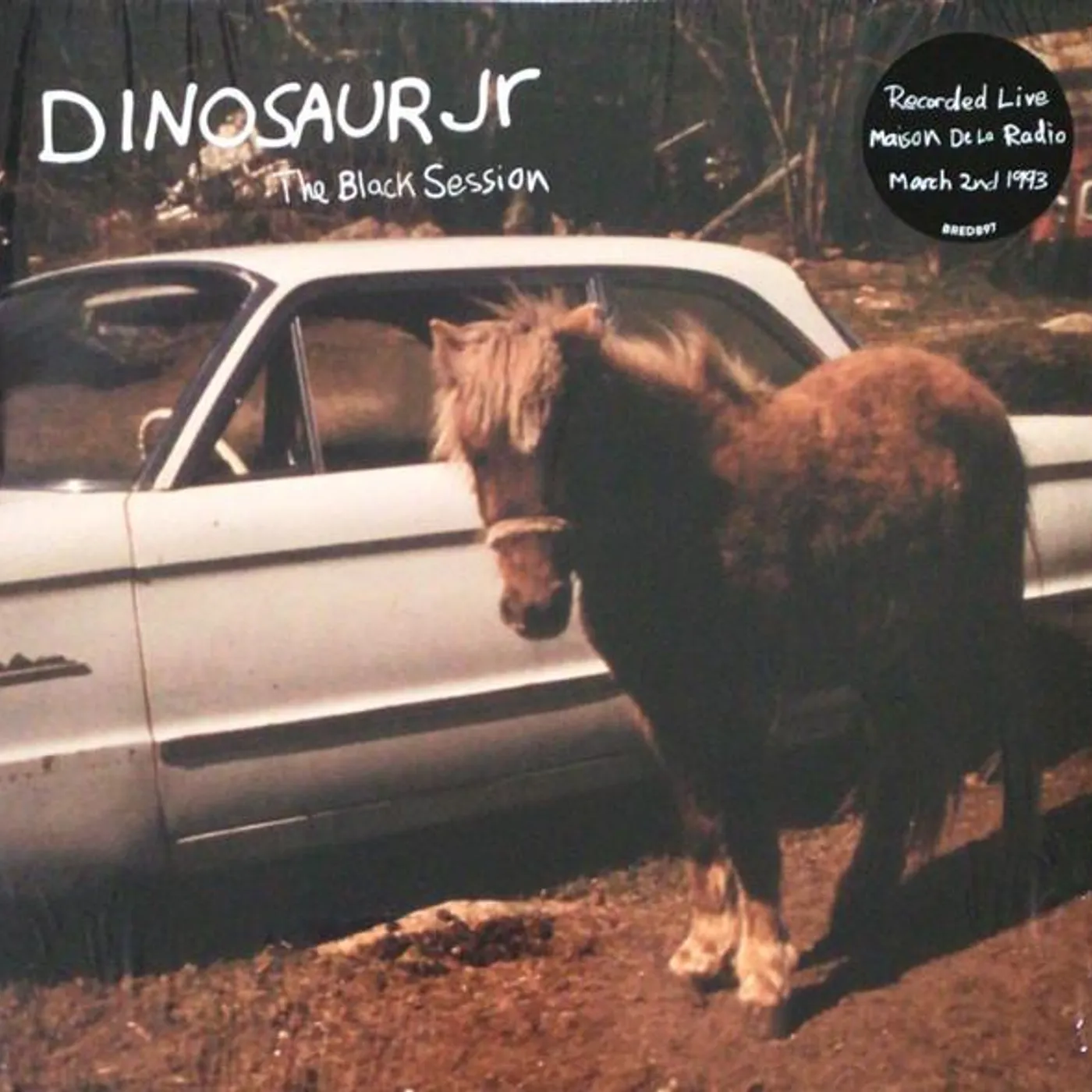 Dinosaur Jr. Black Session - Live In Paris 1993 (Transparent Light Blue) Vinyl Record