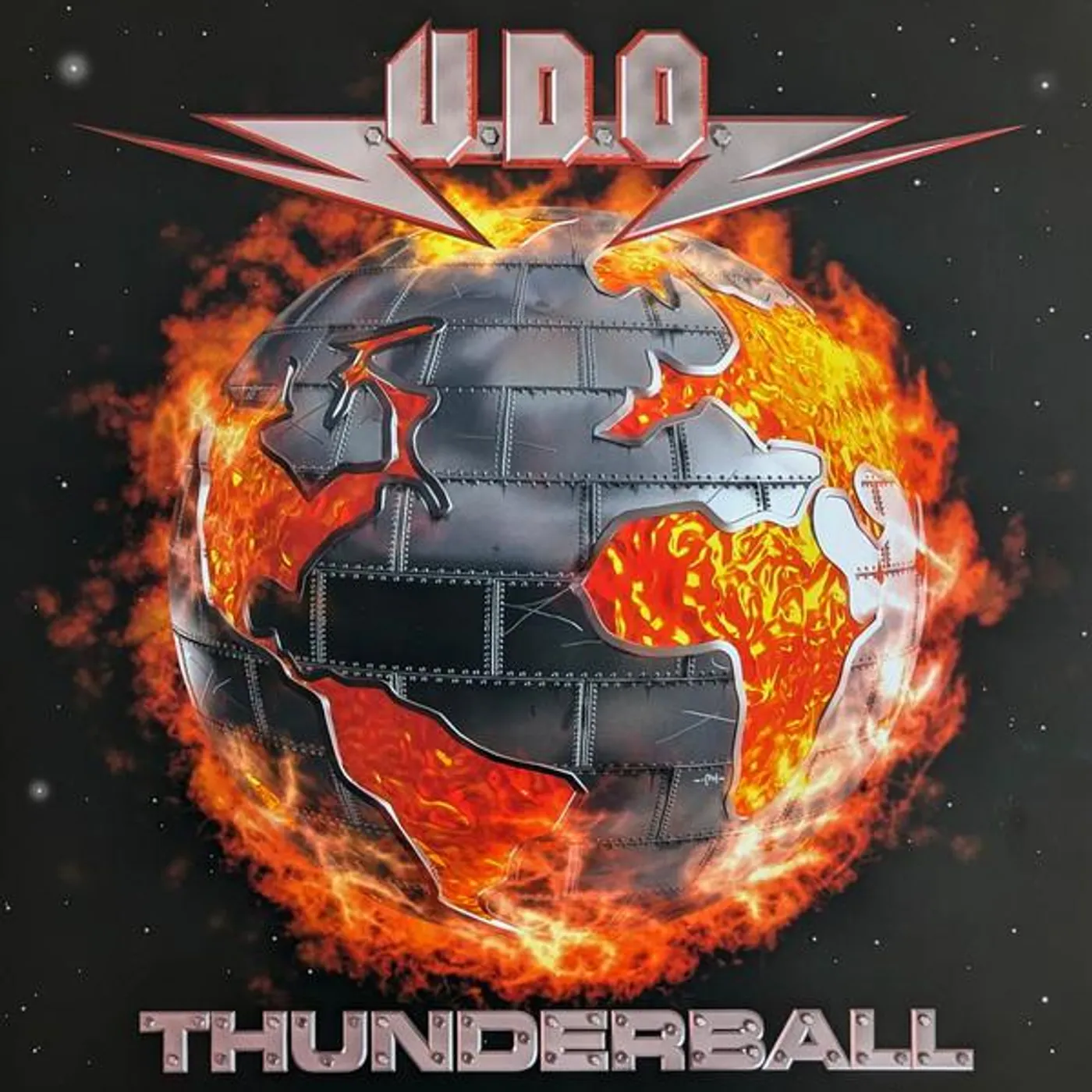 U.D.O. THUNDERBALL (RED VINYL) Vinyl Record