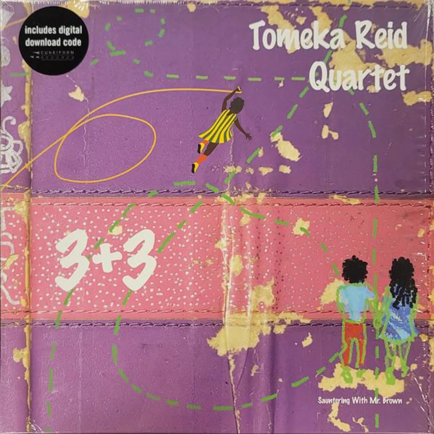 Tomeka Reid 3+3 Vinyl Record