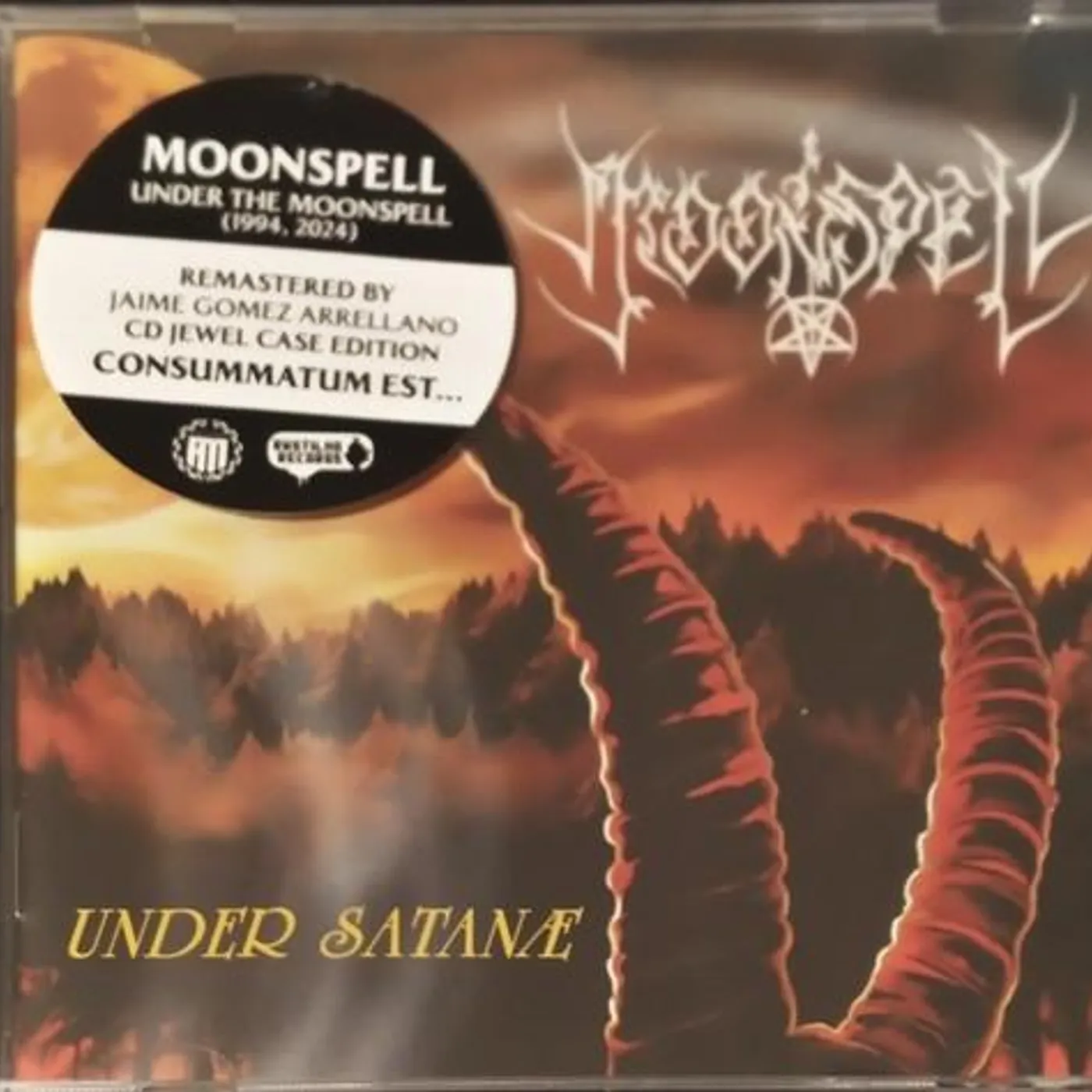 Moonspell UNDER SATANAE CD