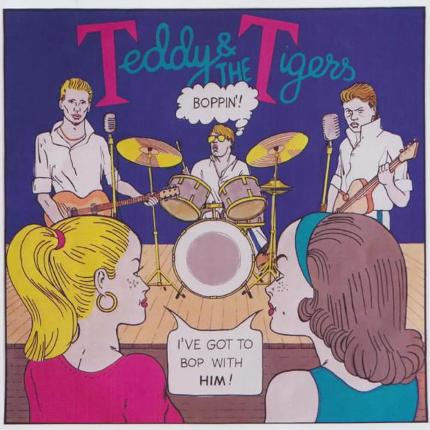 Teddy & The Tigers BOPPIN CD