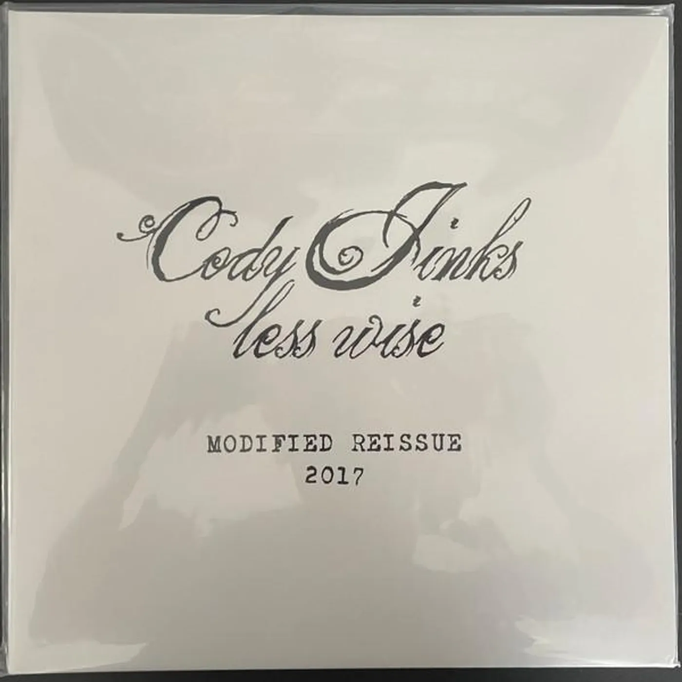 Cody Jinks LESS WISE MODIFIED Vinyl Record