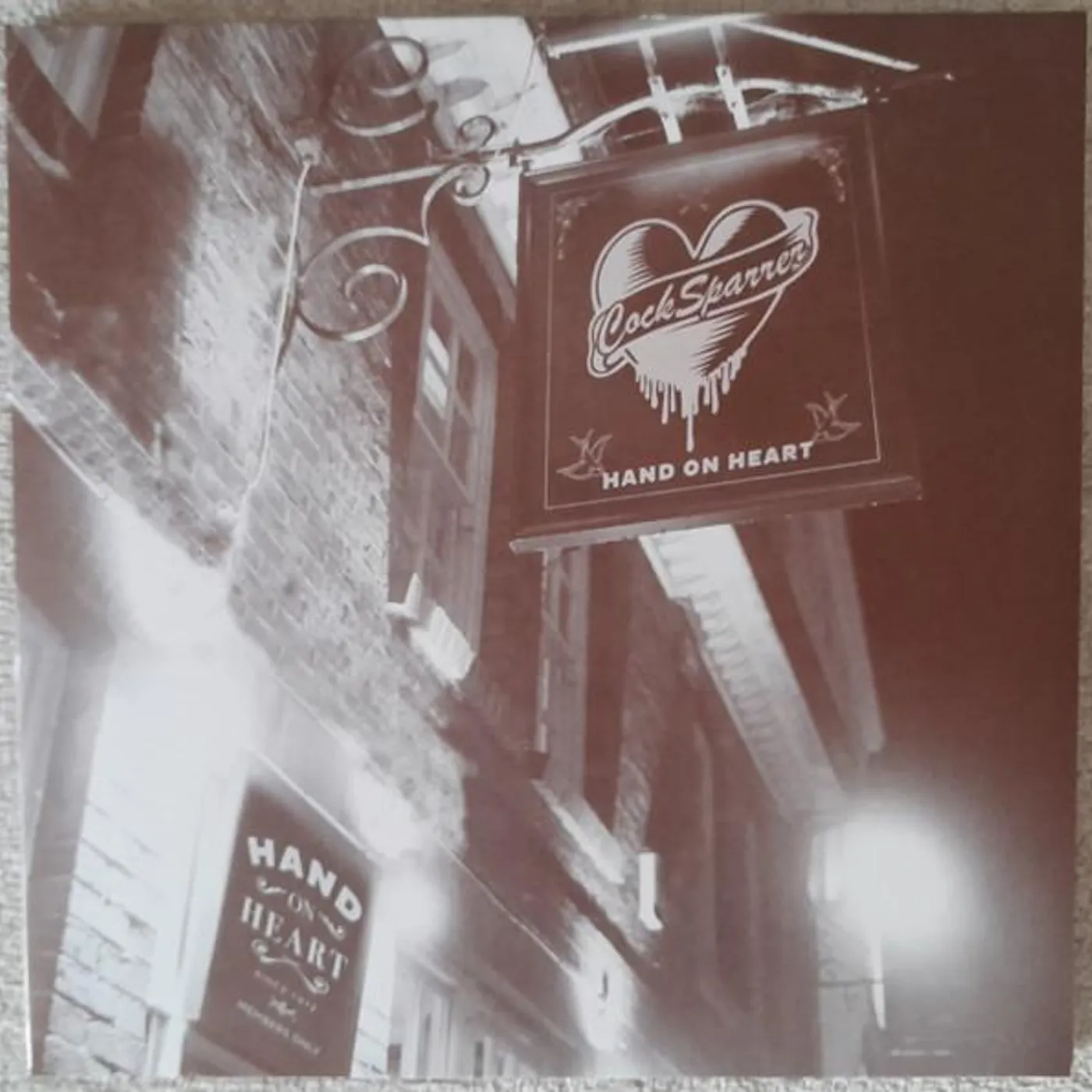 Cock Sparrer HAND ON HEART Vinyl Record