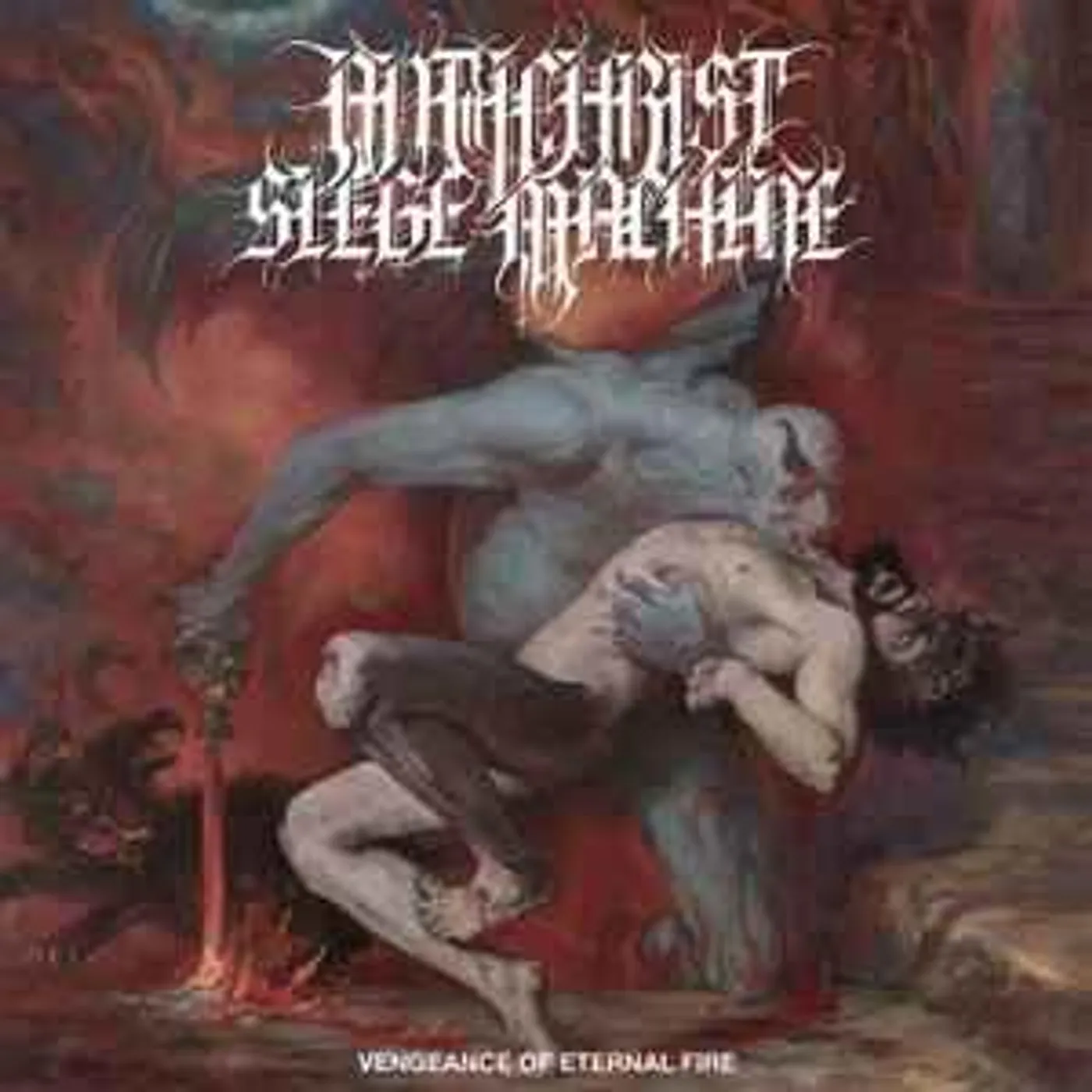 Antichrist Siege Machine Vengeance Of Eternal Fire (Color) Vinyl Record