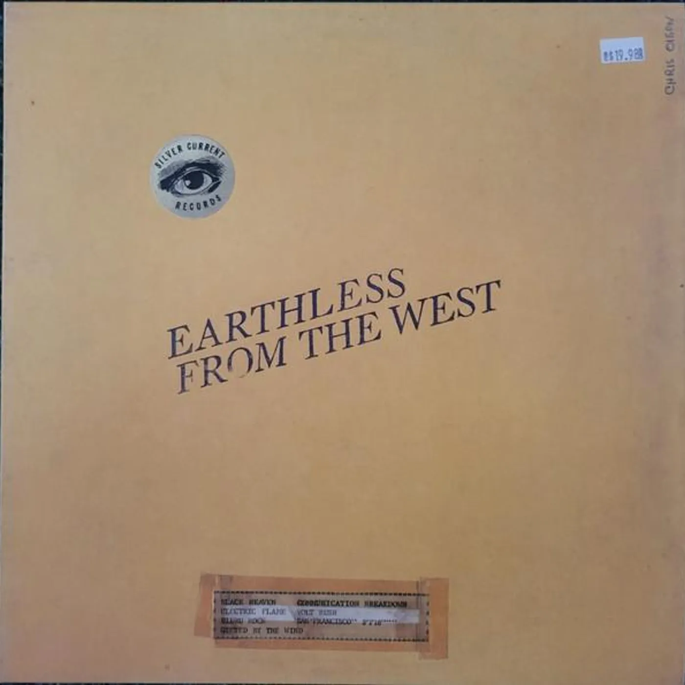 Earthless From The West (Colored) Vinyl Record