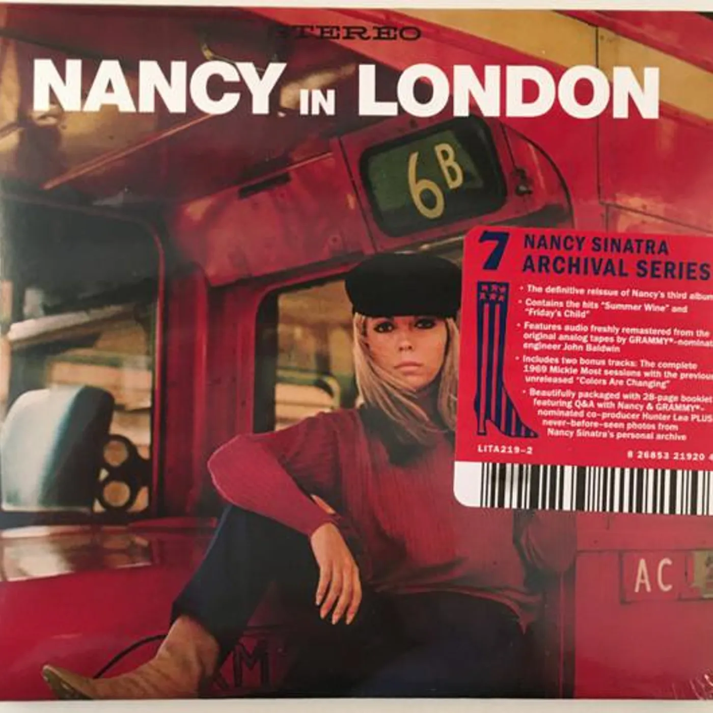 Nancy Sinatra NANCY IN LONDON CD