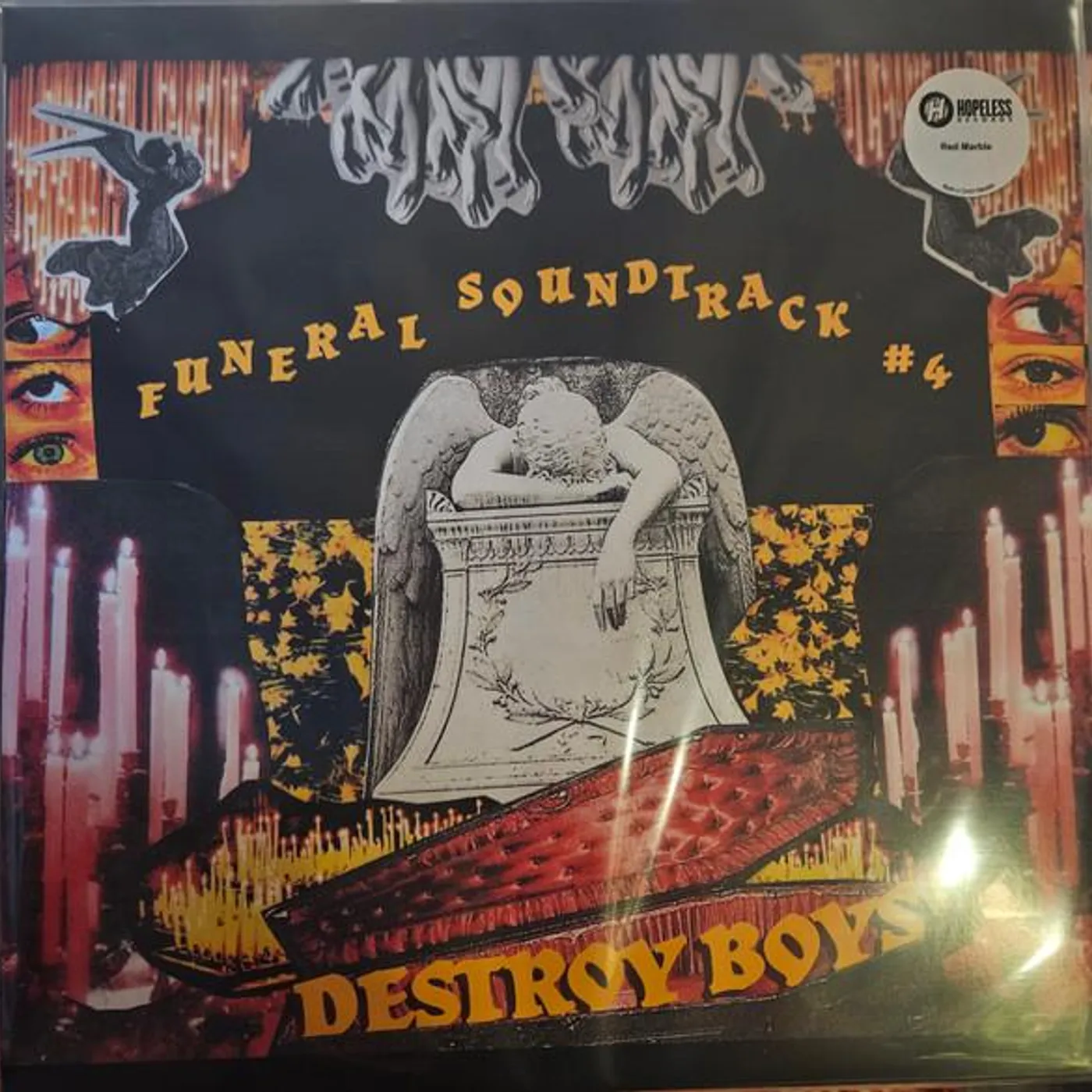 Destroy Boys FUNERAL SOUNDTRACK 4 (TRANSPARENT RED VINYL) Vinyl Record
