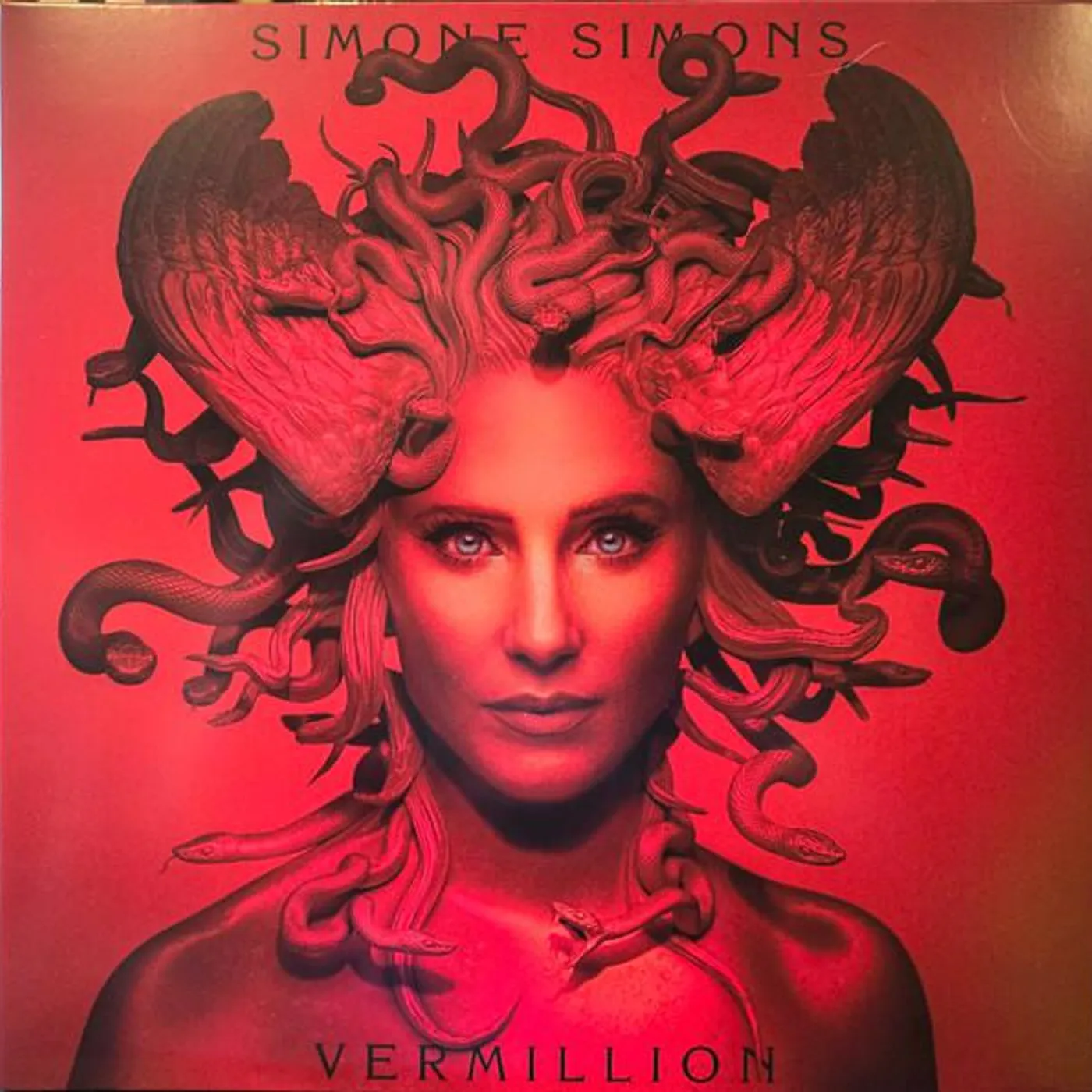 Simone Simons VERMILLION (CLEAR VINYL) Vinyl Record