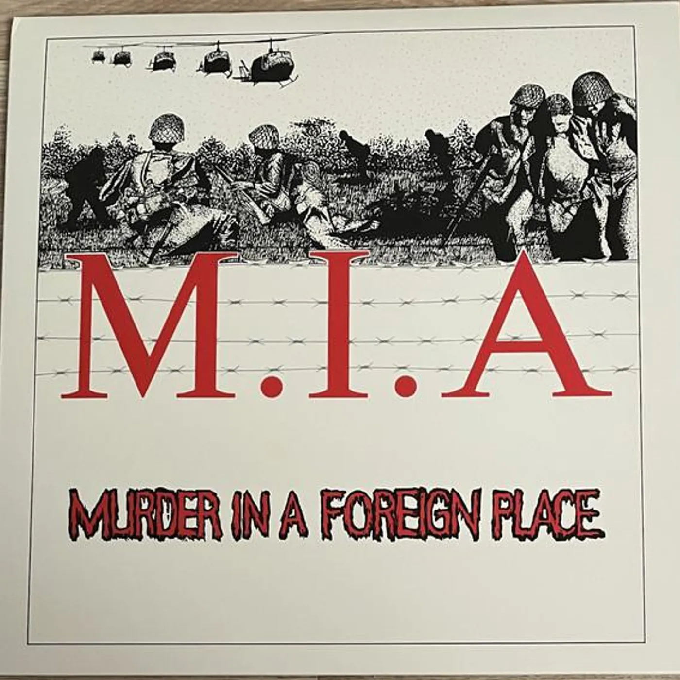 M.I.A. MURDER IN A FOREIGN PLACE (RED VINYL) Vinyl Record