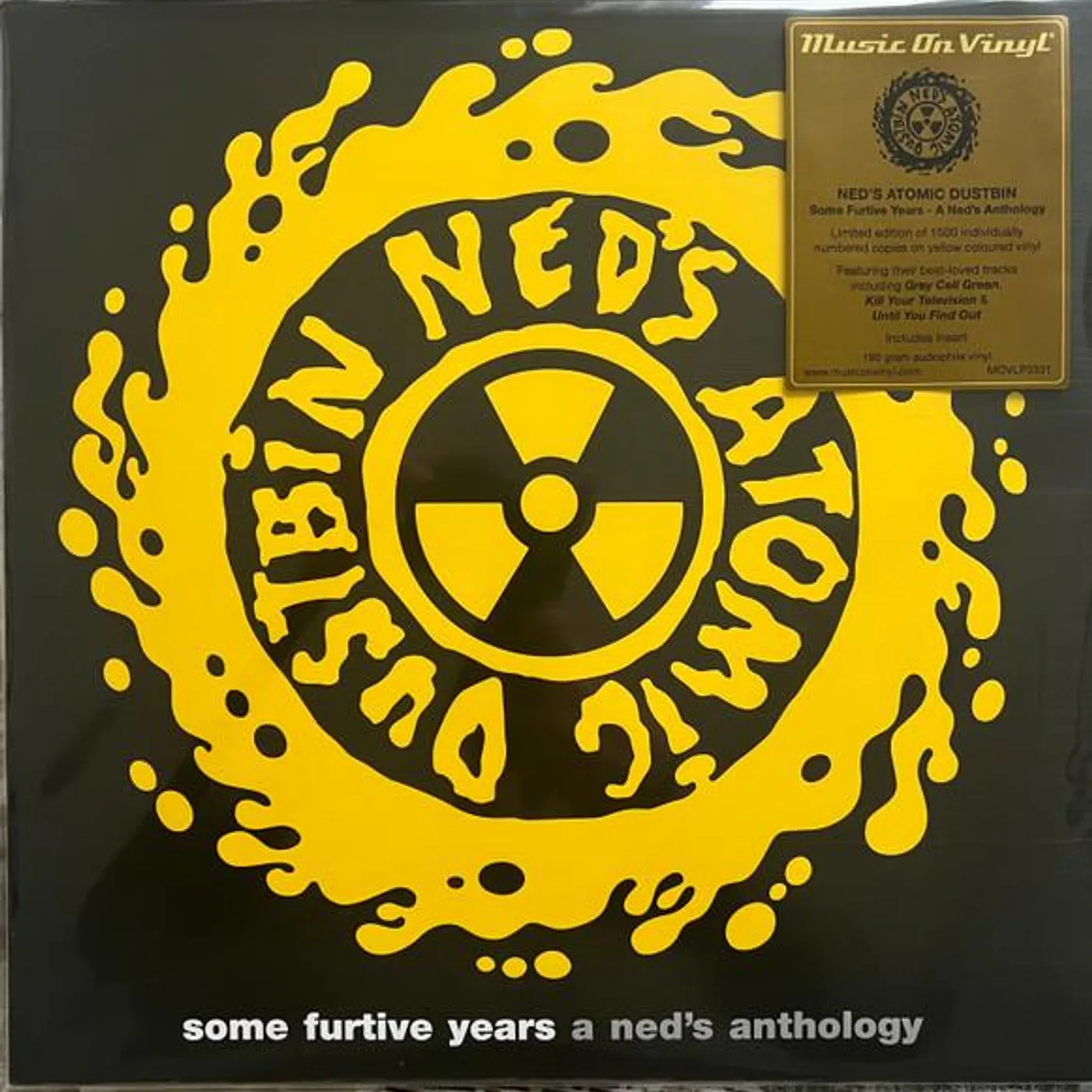 Ned's Atomic Dustbin SOME FURTIVE YEARS - A NED'S ANTHOLOGY (YELLOW VINYL/180G/2LP) Vinyl Record