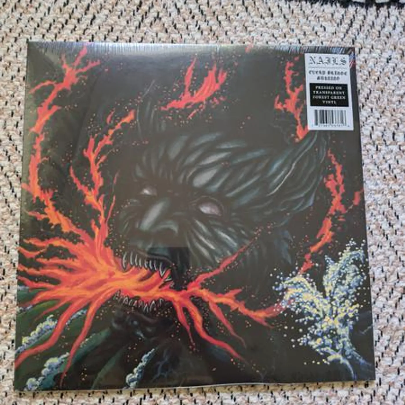 Nails EVERY BRIDGE BURNING (FOREST GREEN VINYL) Vinyl Record