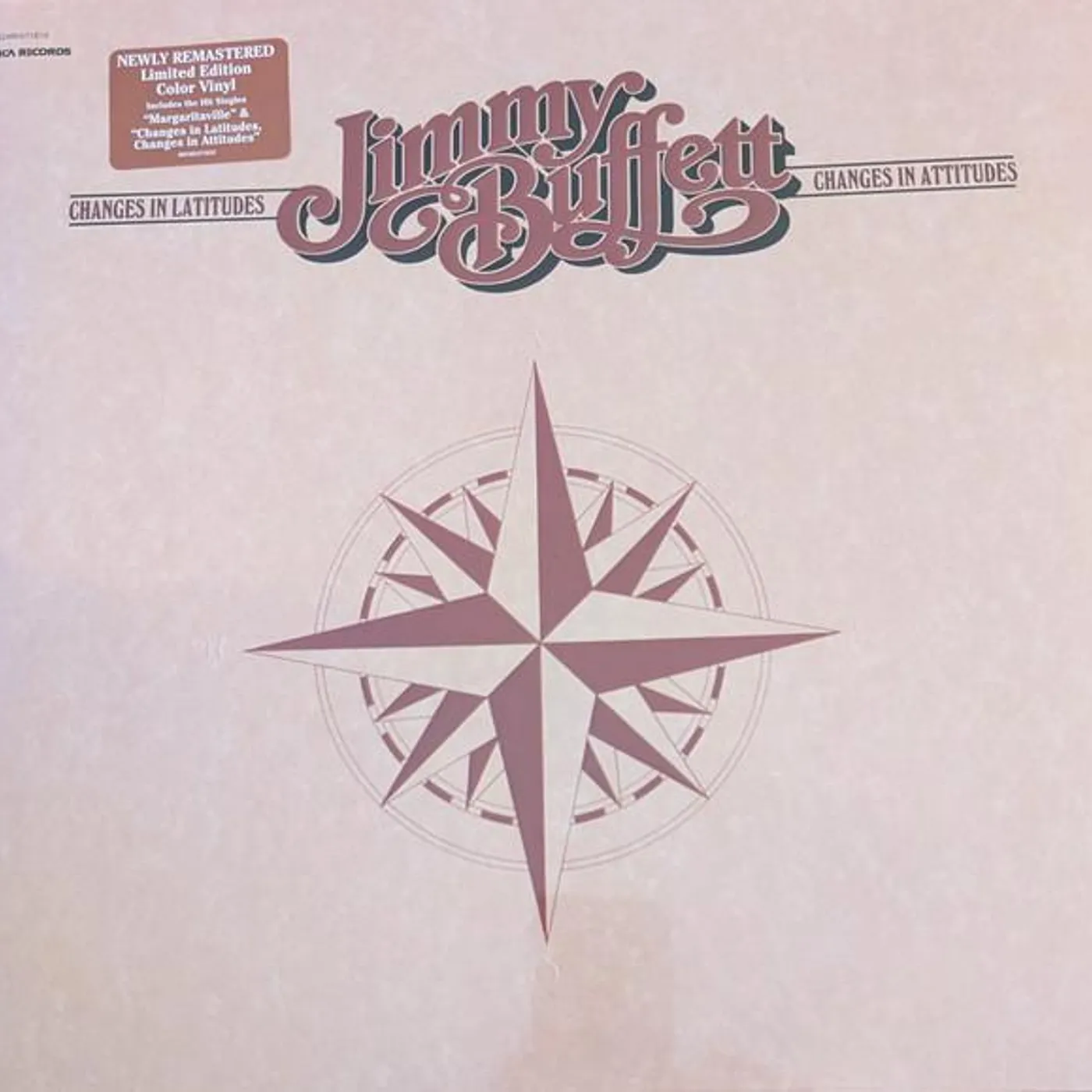 Jimmy Buffett CHANGES IN LATITUDES, CHANGES IN ATTITUDES Vinyl Record