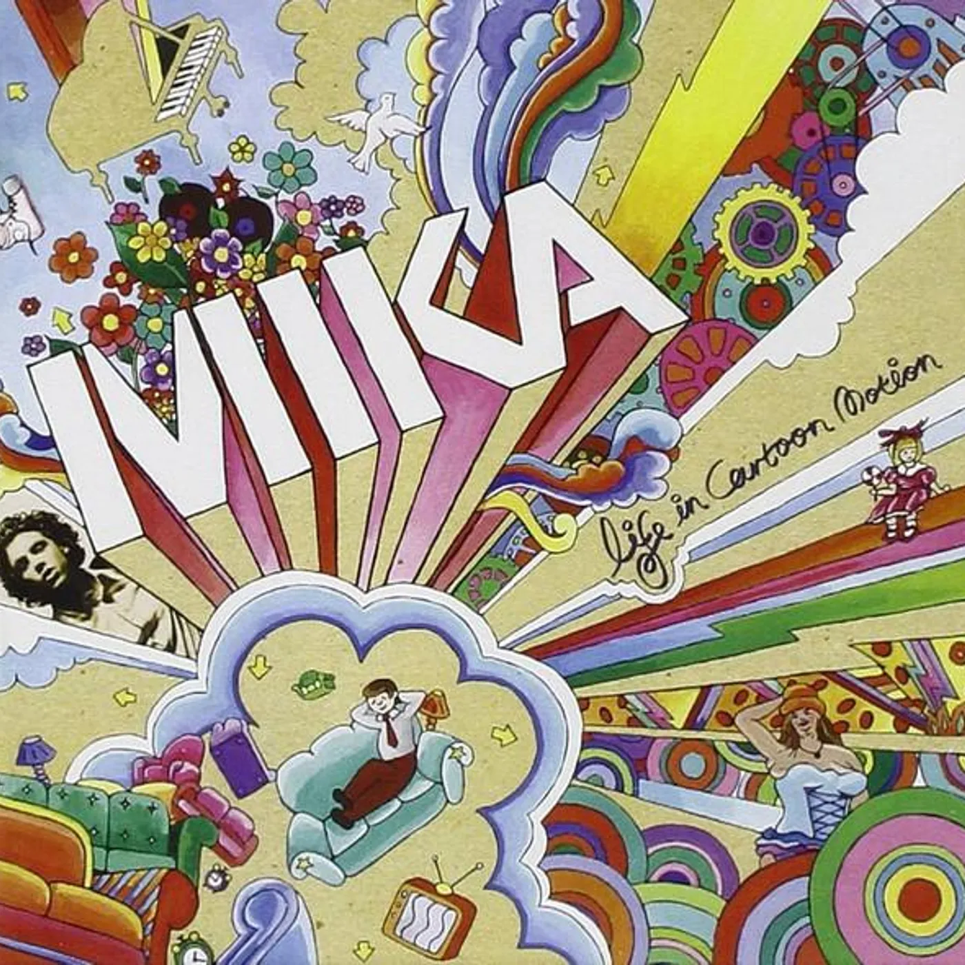 MIKA LIFE IN CARTOON MOTION (2LP) Vinyl Record