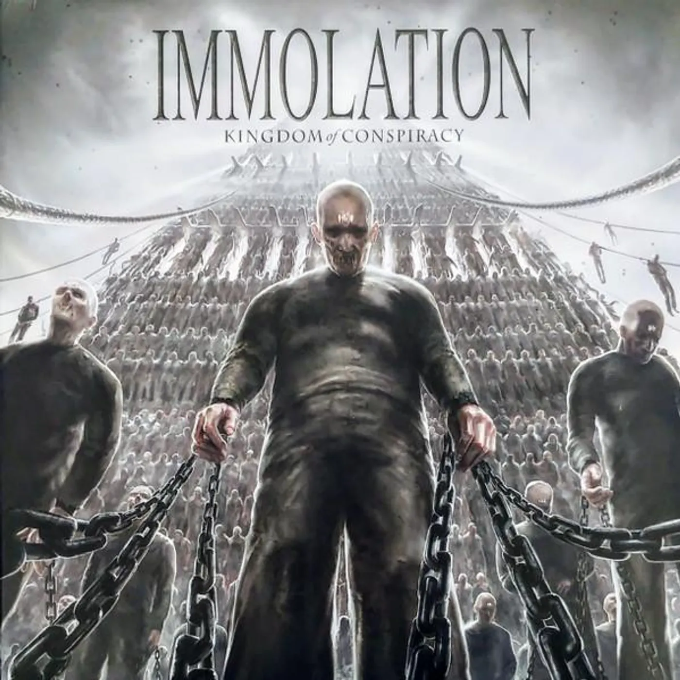 Immolation KINGDOM OF CONSPIRACY (WHITE VINYL) Vinyl Record