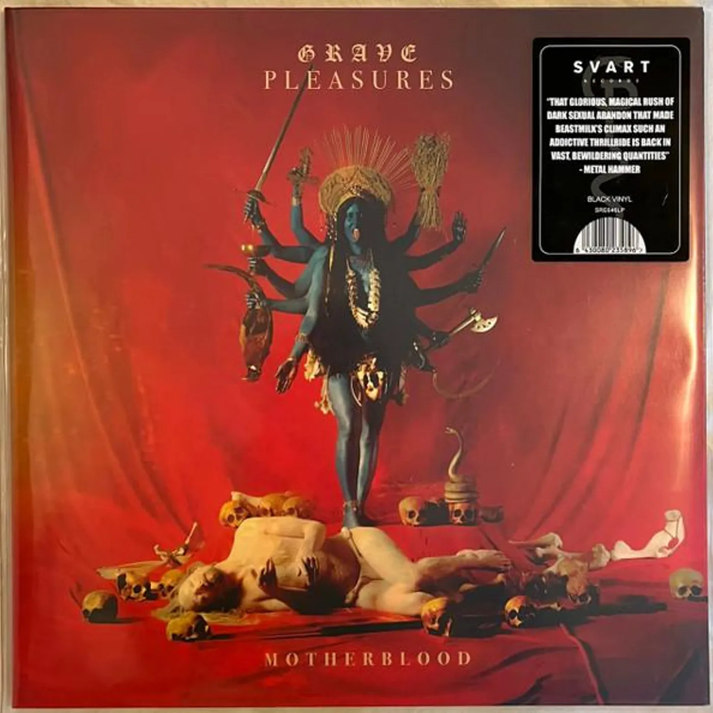 Grave Pleasures MOTHERBLOOD Vinyl Record