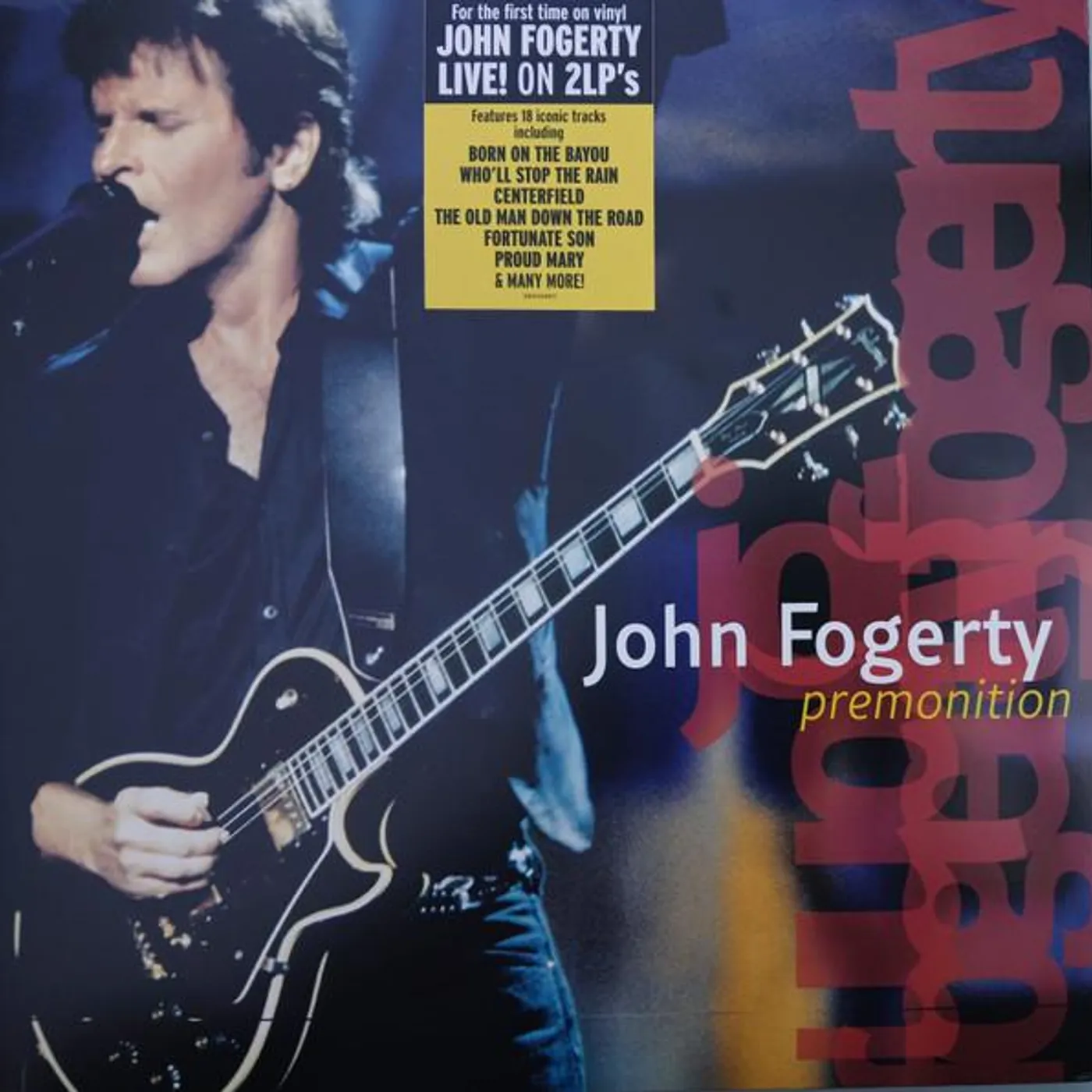 John Fogerty PREMONITION (LIVE 1997) (2LP) Vinyl Record