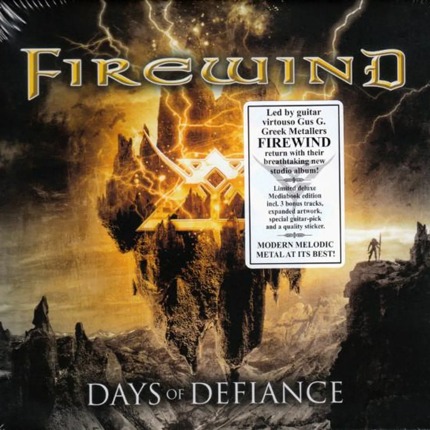 Firewind DAYS OF DEFIANCE: LIMITED CD