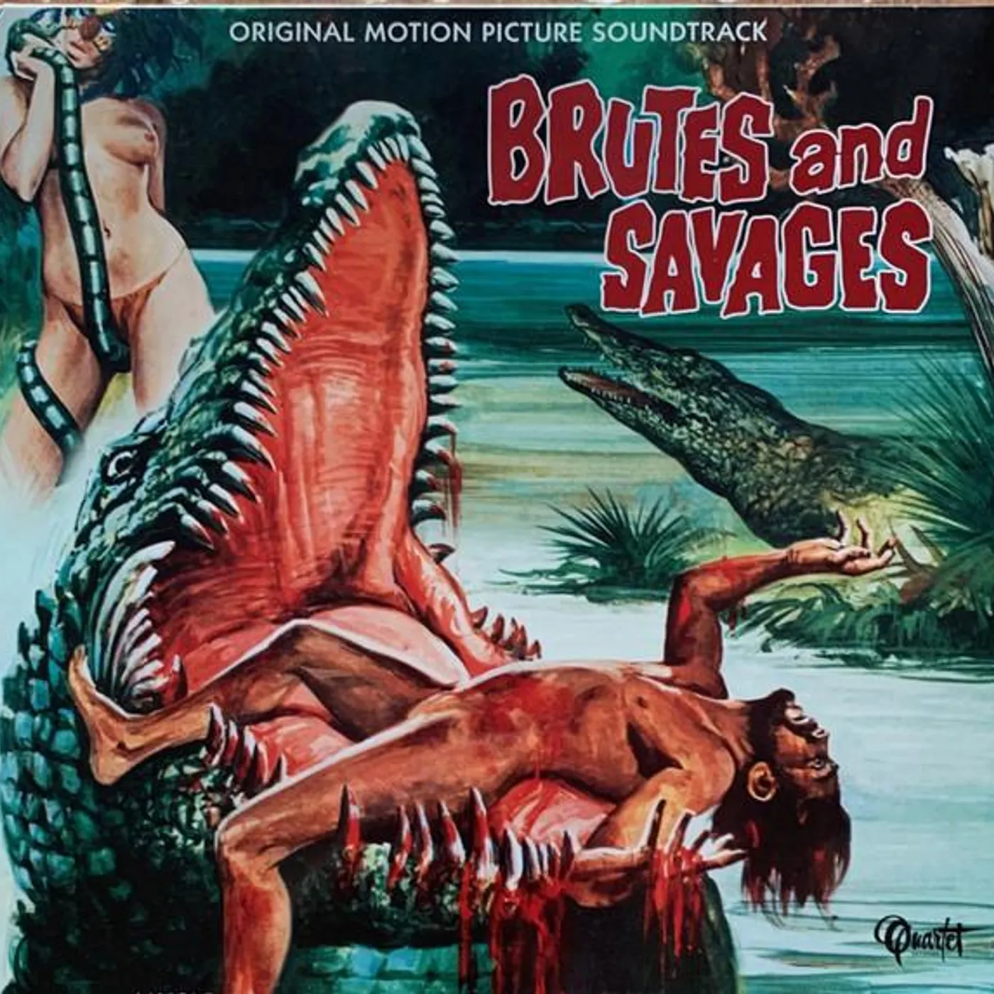 Riz Ortolani BRUTES & SAVAGES - Original Soundtrack Vinyl Record