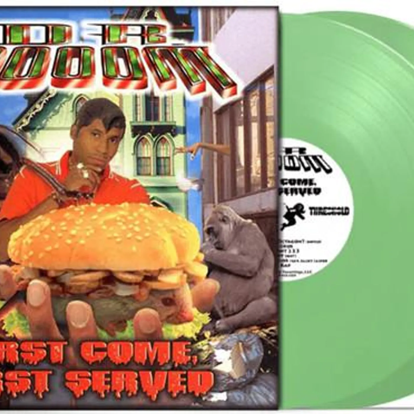 Dr. Dooom FIRST COME, FIRST SERVED (25TH ANNIVERSARY) Vinyl Record - Limited Edition
