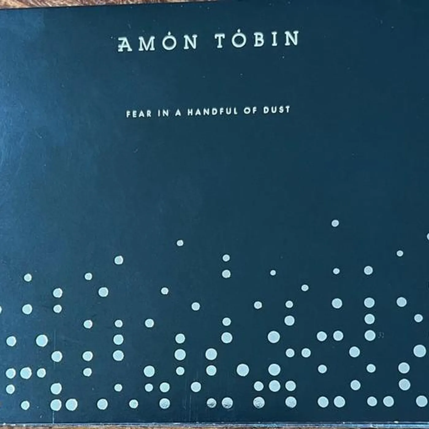 Amon Tobin FEAR IN A HANDFUL OF DUST CD