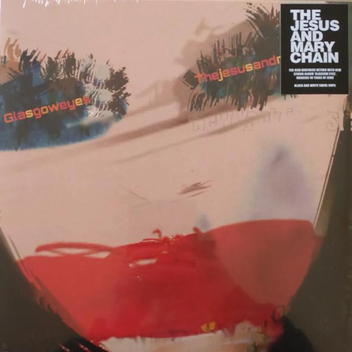 The Jesus and Mary Chain Glasgow Eyes (Transparent Blue) Vinyl Record