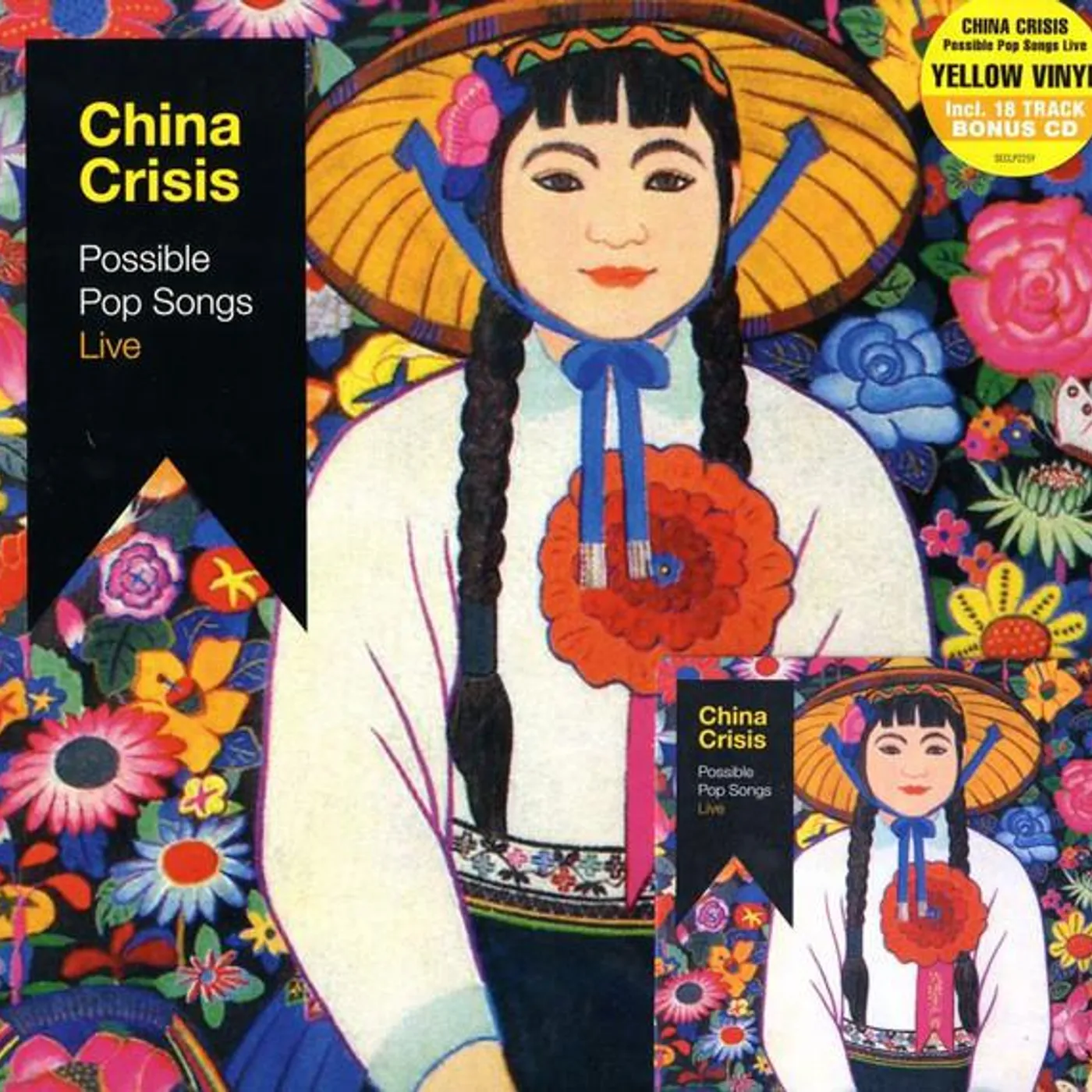 China Crisis POSSIBLE POP SONGS LIVE Vinyl Record