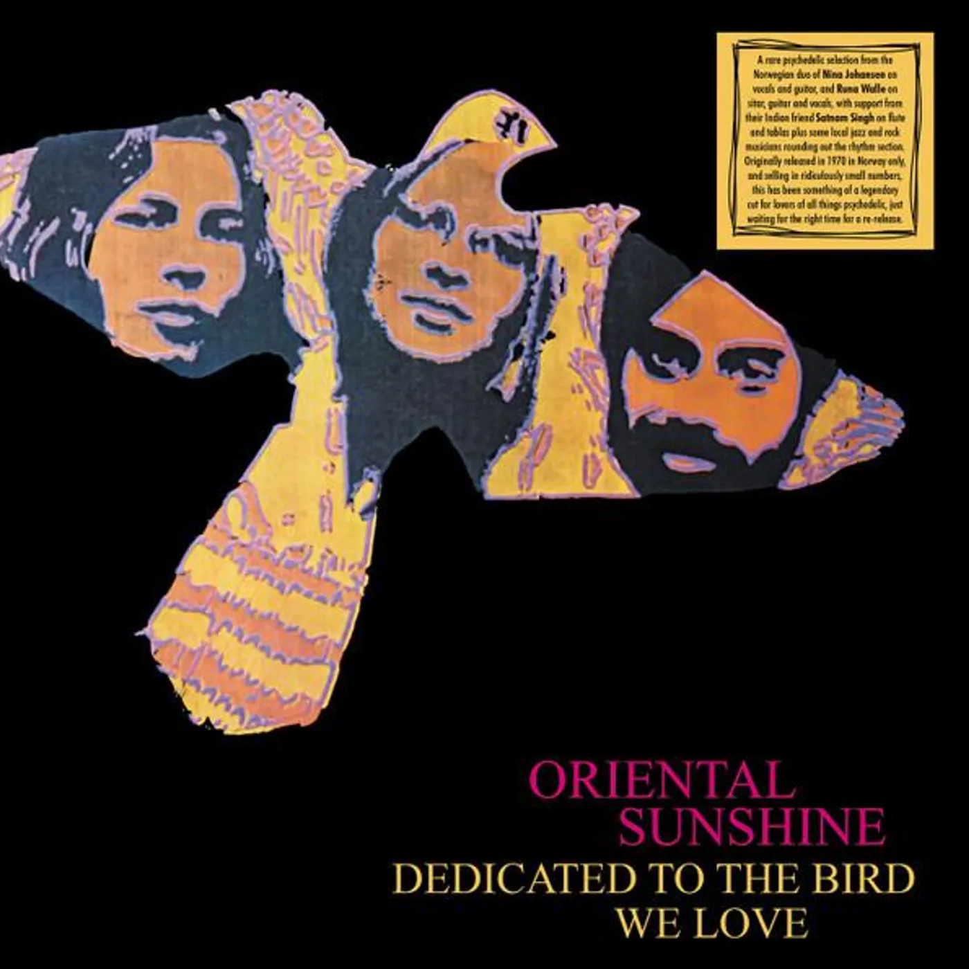 Oriental Sunshine DEDICATED TO THE BIRD WE LOVE Vinyl Record