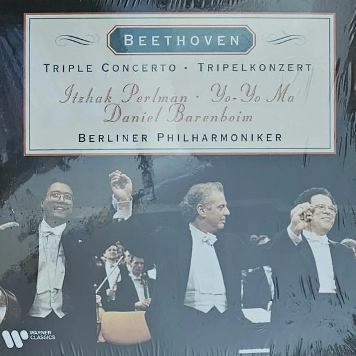 Itzhak Perlman BEETHOVEN: TRIPLE CONCERTO Vinyl Record