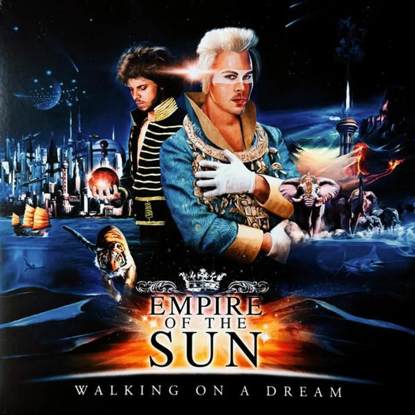Empire Of The Sun WALKING ON A DREAM (MUSTARD VINYL) Vinyl Record