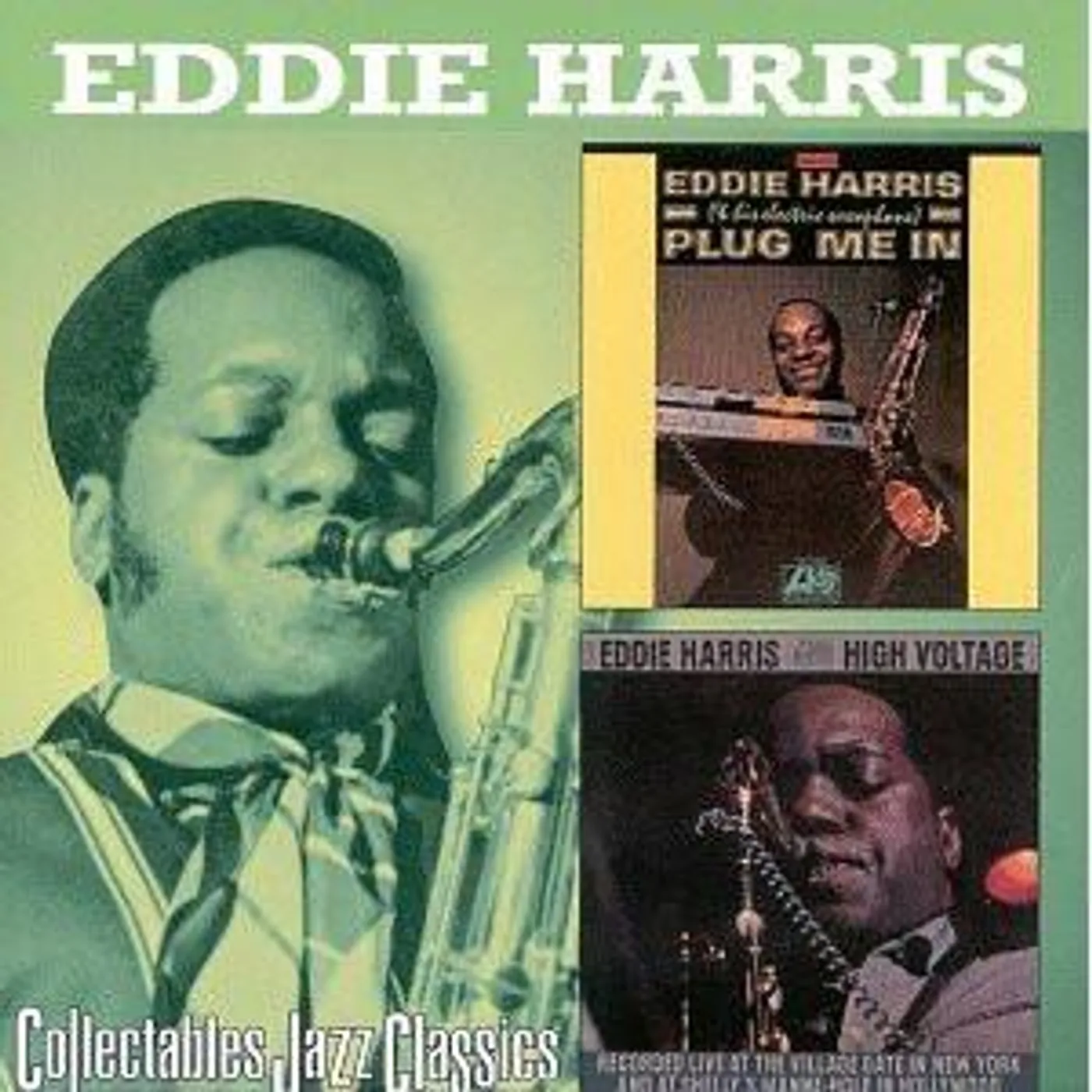 Eddie Harris PLUG ME IN / HIGH VOLTAGE CD