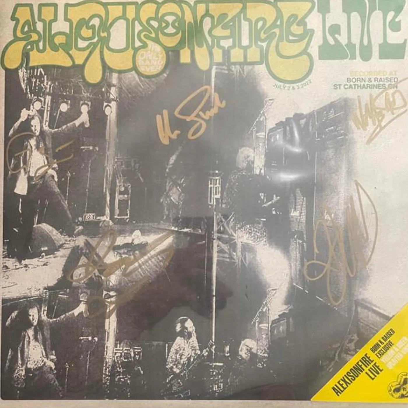 Alexisonfire BORN & RAISED 2022, ST CATHARINES ON (LIVE) (2LP) Vinyl Record