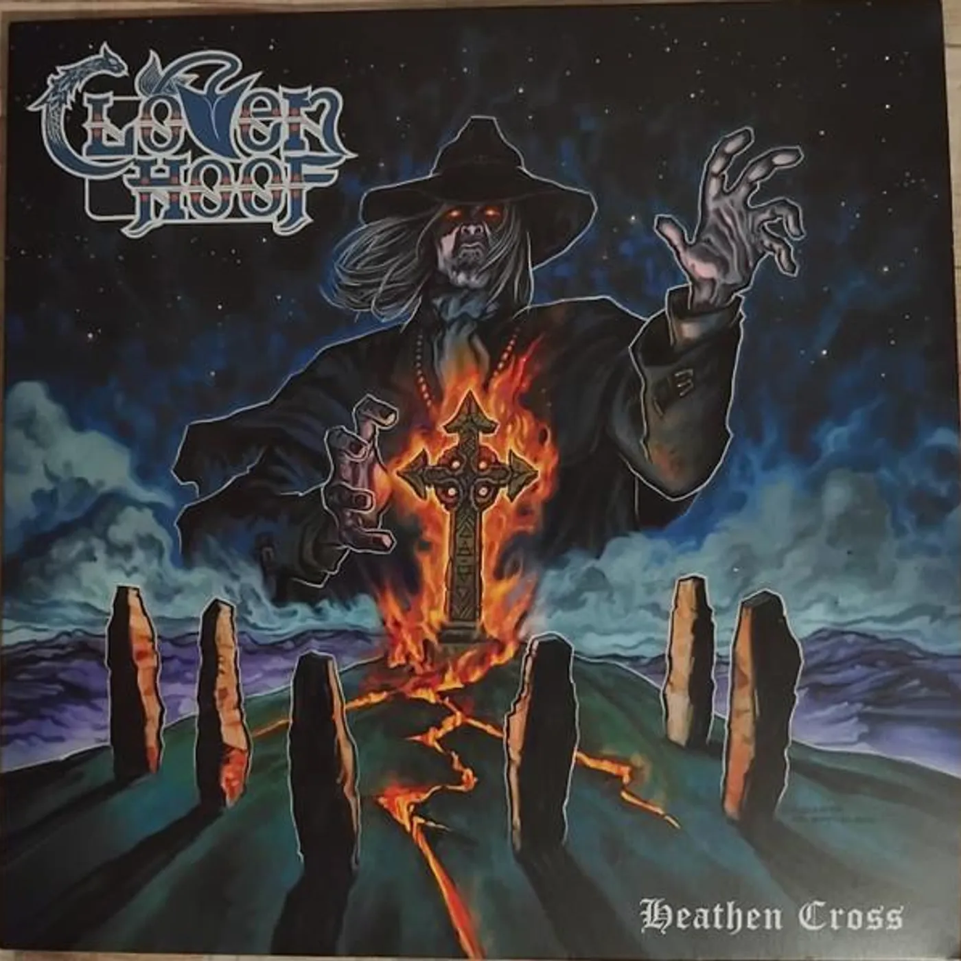 Cloven Hoof HEATHEN CROSS Vinyl Record