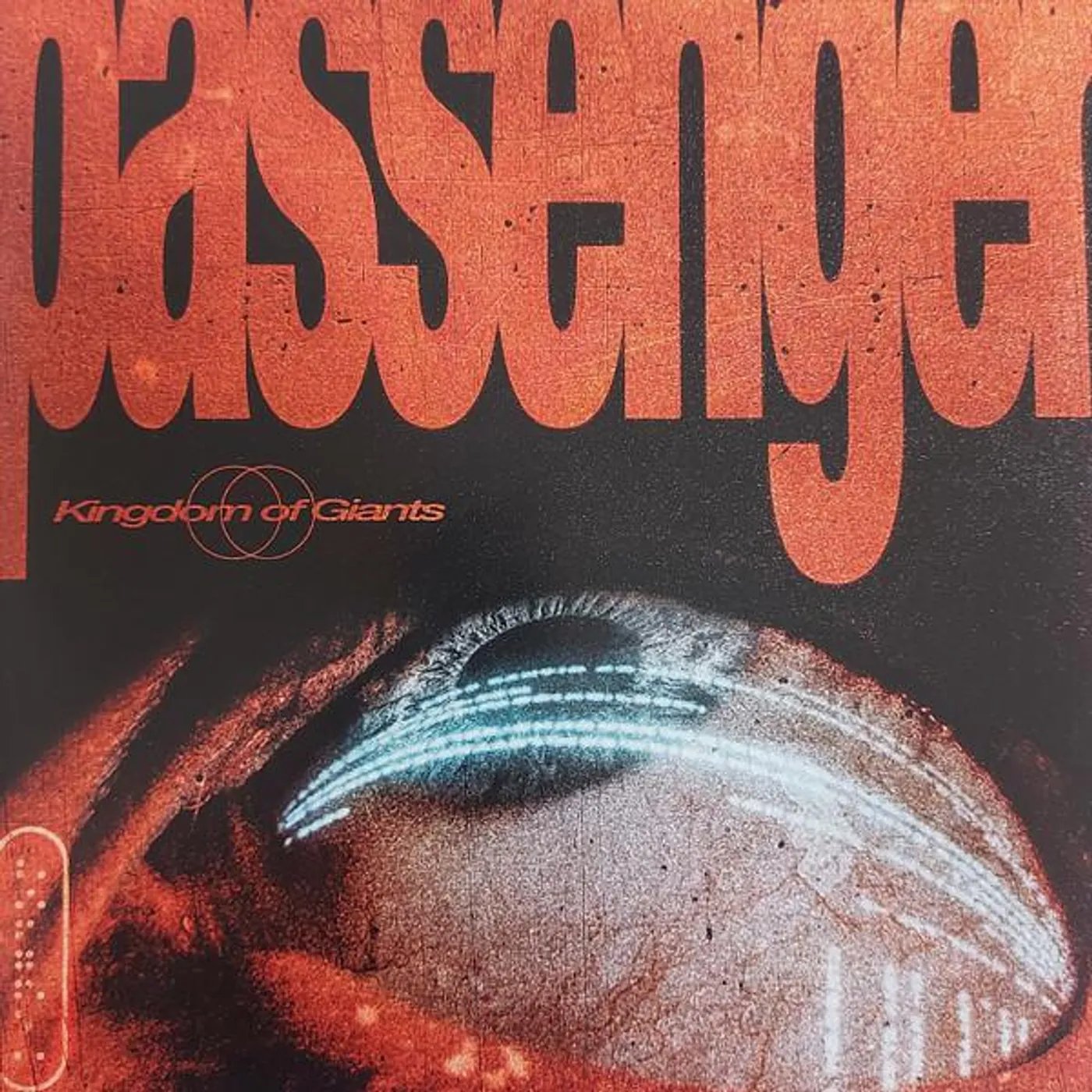 Kingdom Of Giants PASSENGER (CLEAR ORANGE BLACK SPLATTER VINYL) Vinyl Record