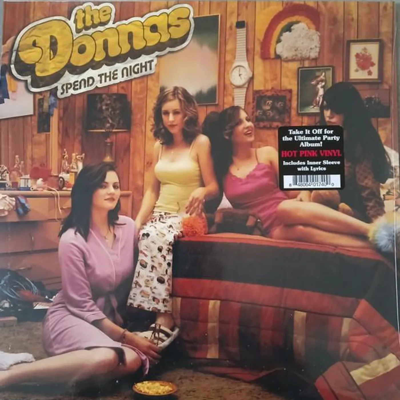 The Donnas SPEND THE NIGHT (HOT PINK VINYL) Vinyl Record
