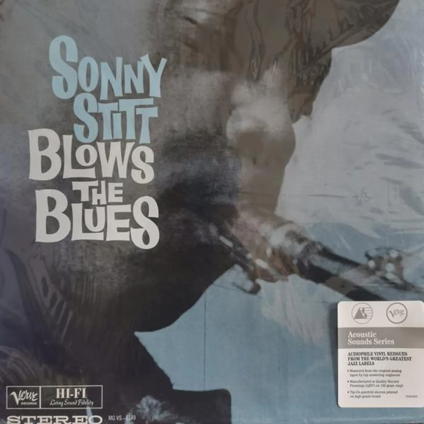 Sonny Stitt BLOWS THE BLUES (VERVE ACOUSTIC SOUND SERIES) Vinyl Record