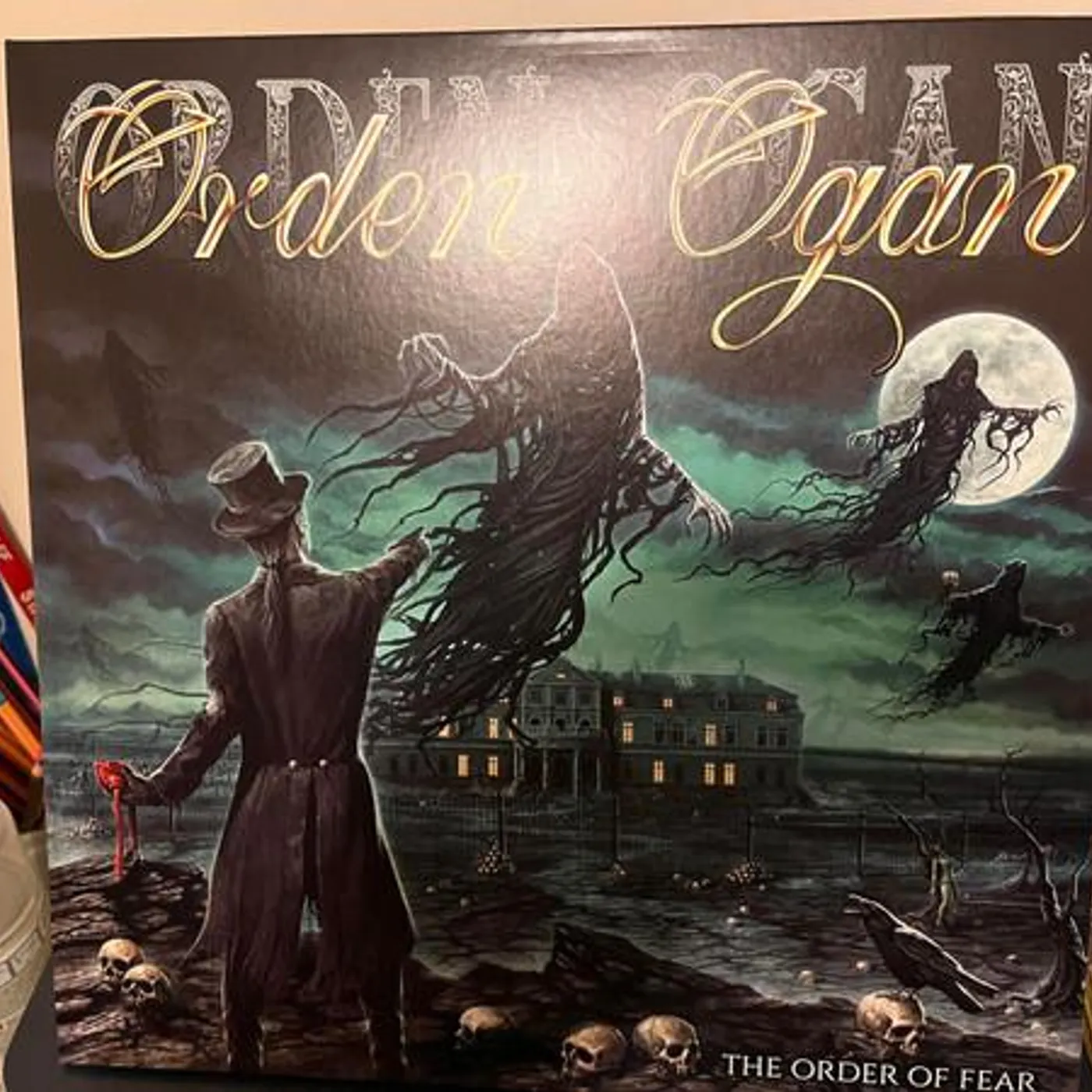 Orden Ogan ORDER OF FEAR (CRYSTAL CLEAR VINYL/GATEFOLD) Vinyl Record