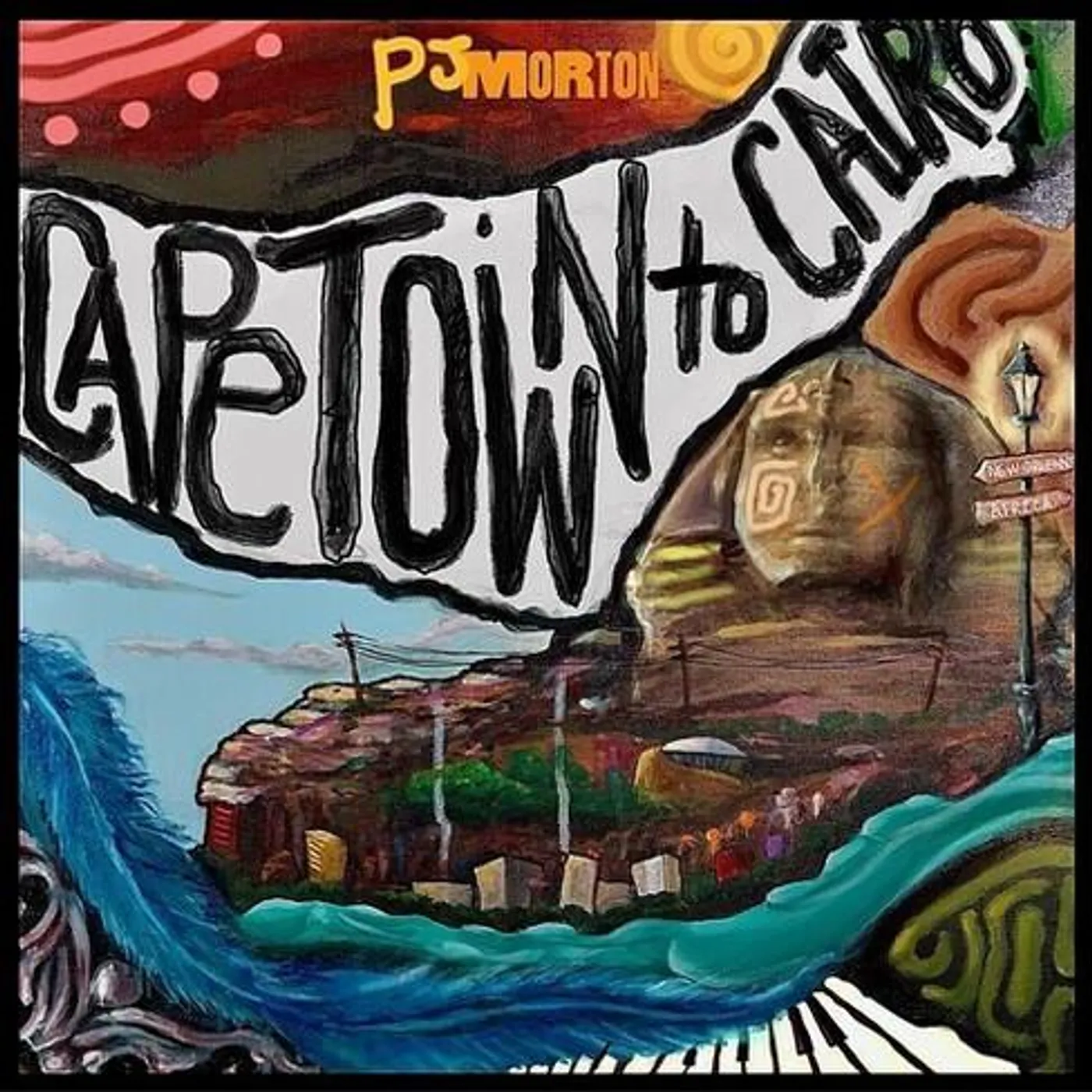 PJ Morton CAPE TOWN TO CAIRO Vinyl Record