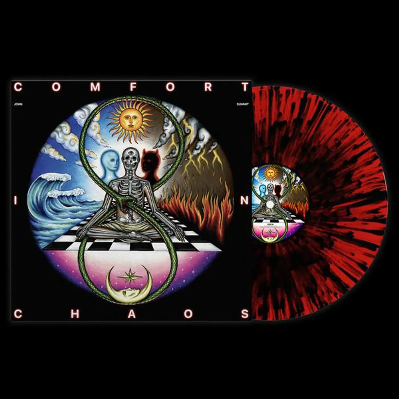 John Summit COMFORT IN CHAOS (CHAOS EDITION VINYL) Vinyl Record