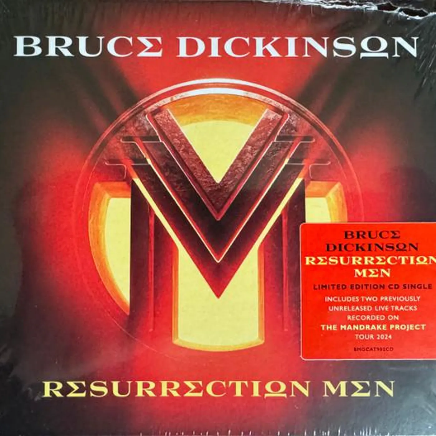 Bruce Dickinson RESURRECTION MEN CD