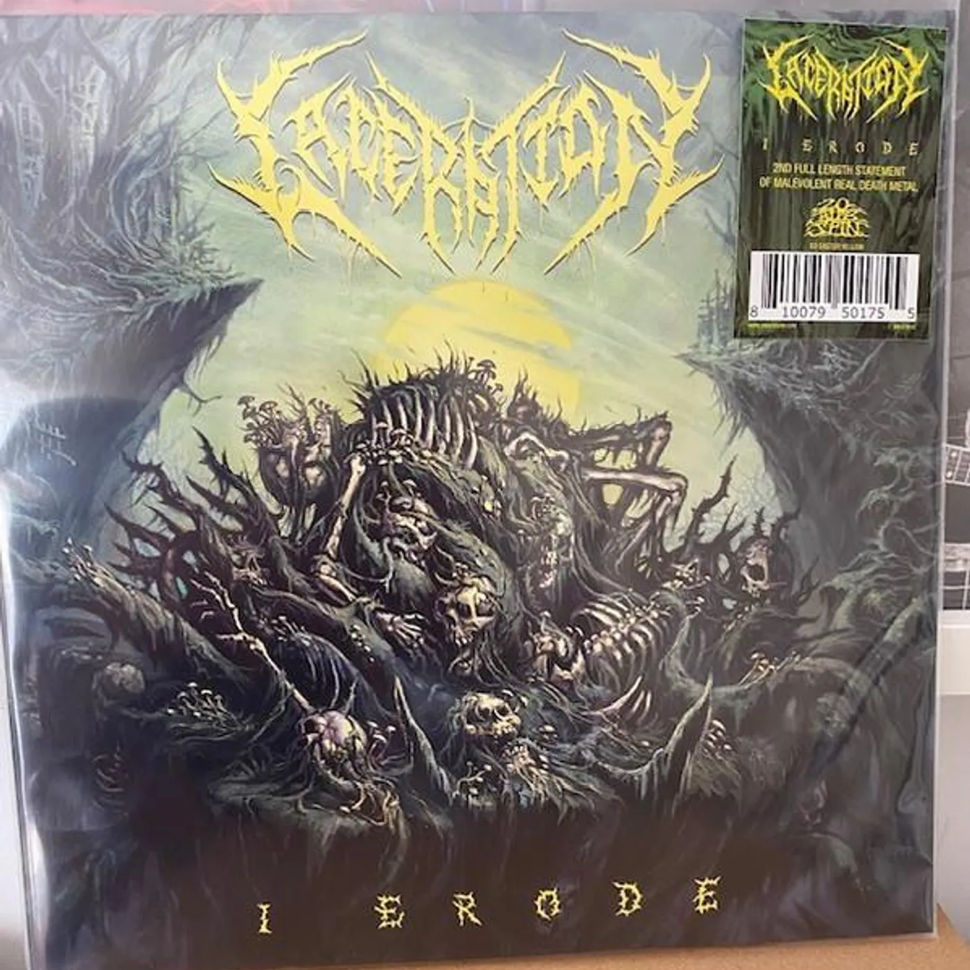 Laceration I ERODE (COLOR VINYL) Vinyl Record