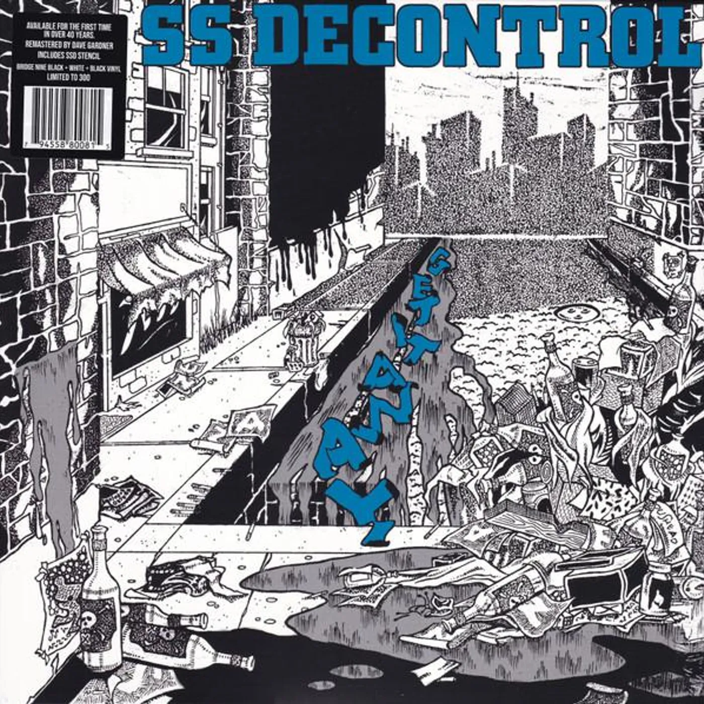 SS Decontrol GET IT AWAY (TRUST EDITION) (BLUE VINYL) Vinyl Record