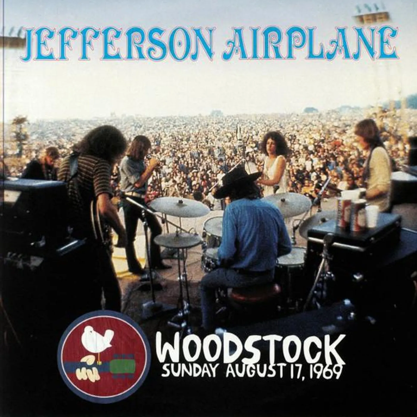 Jefferson Airplane WOODSTOCK SUNDAY AUGUST 17, 1969 (55TH ANNIVERSARY) (IRIDESCENT CLOUDS BREAKING BLUE VINYL/3LP) Vinyl Record